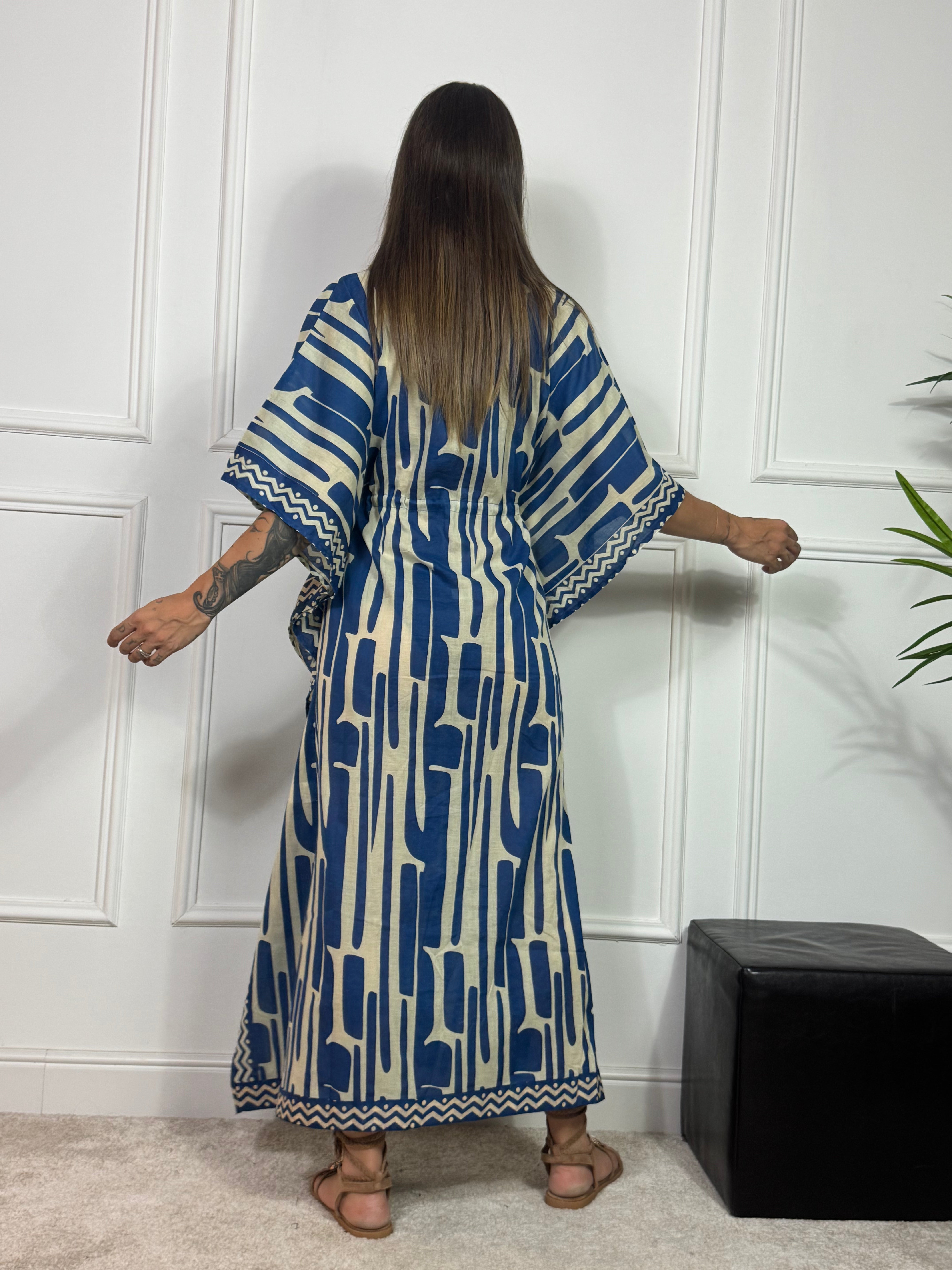 Kaftano poncho LUNGO Victoria ILMH FANTASIA INCA E COULISSE