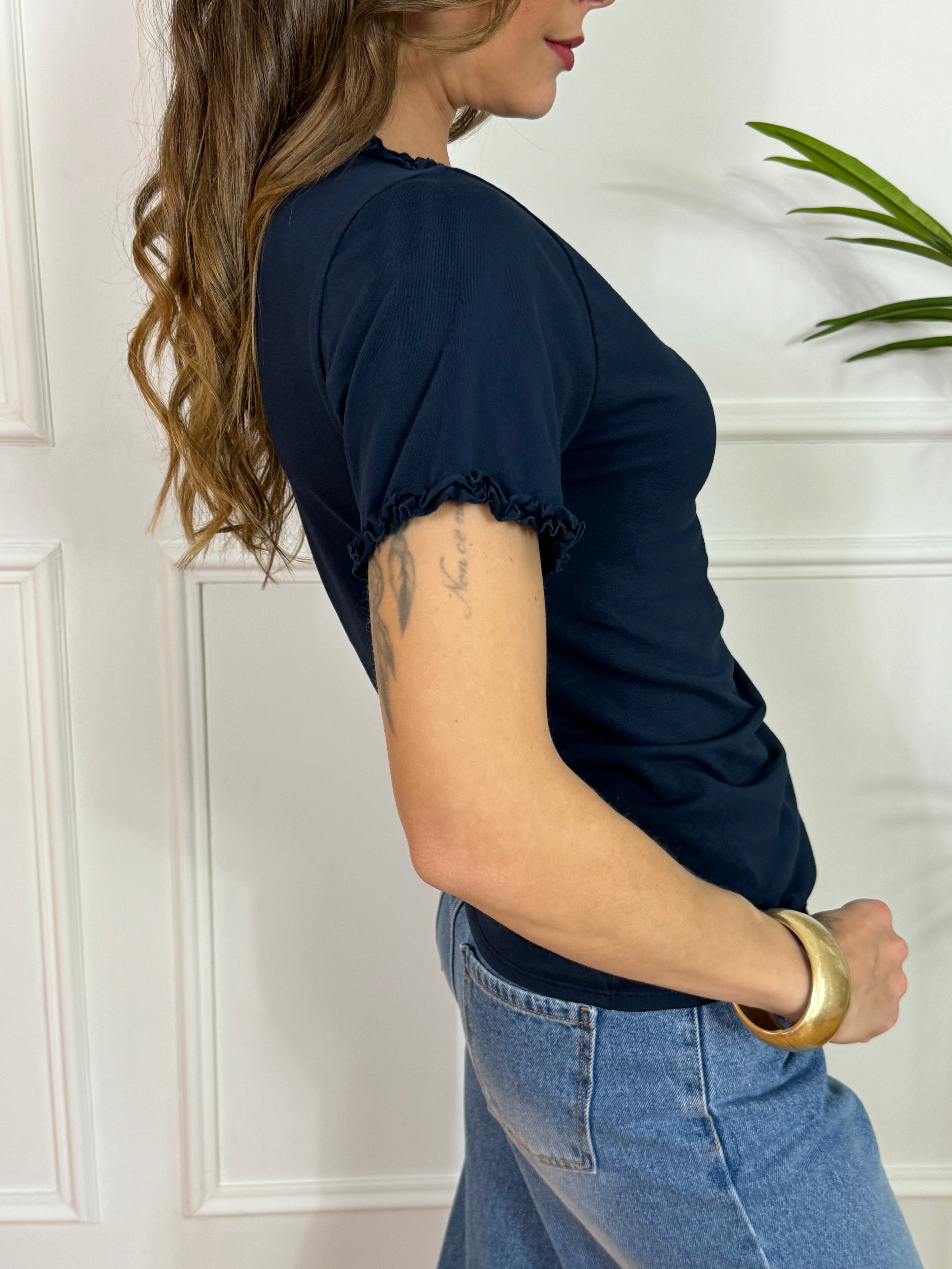 T-shirt Kikisix BORDI ROUCHES