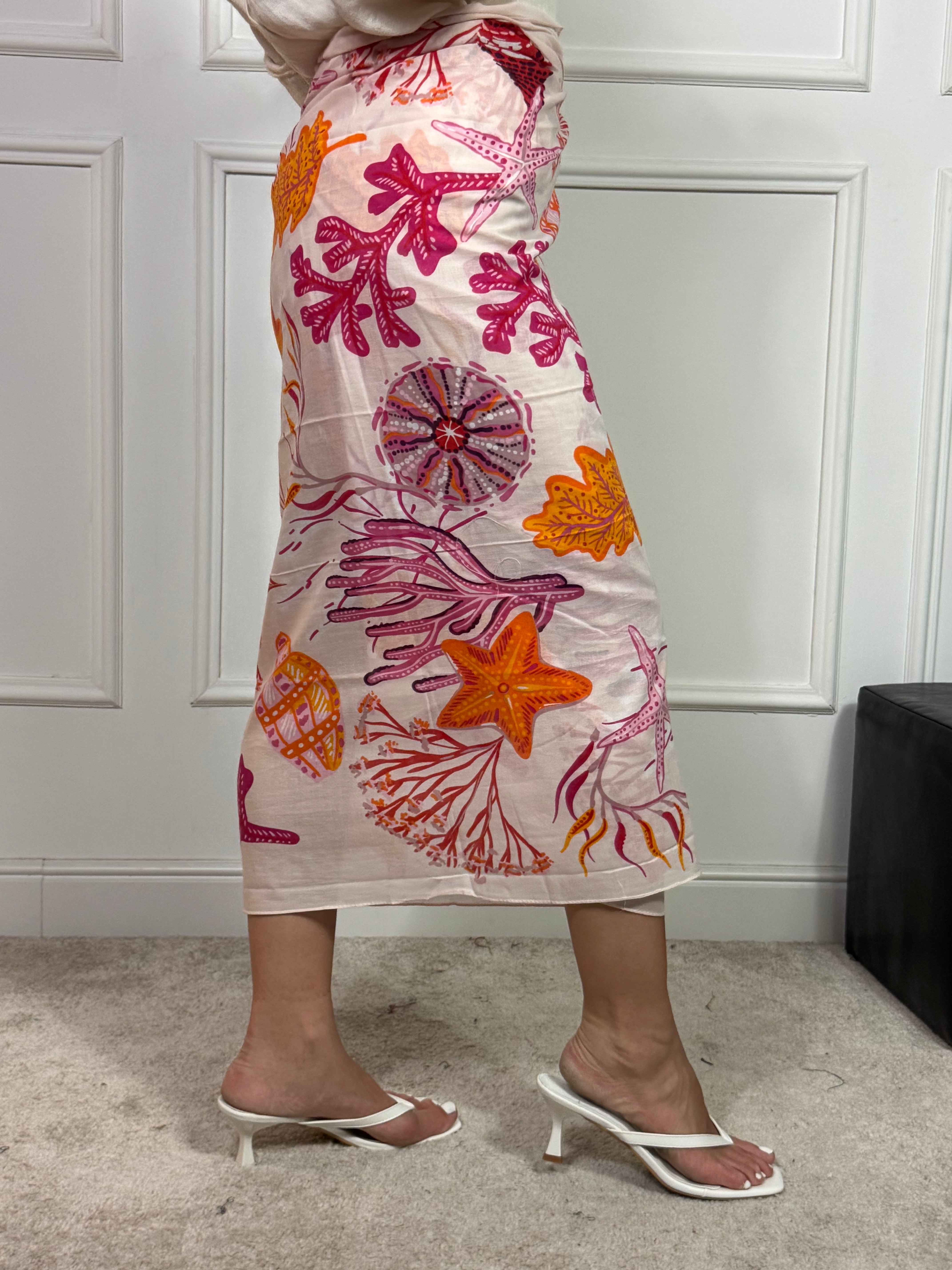Pareo / Foulard rettangolare Victoria ILMH TESSUTO COTONE - 1