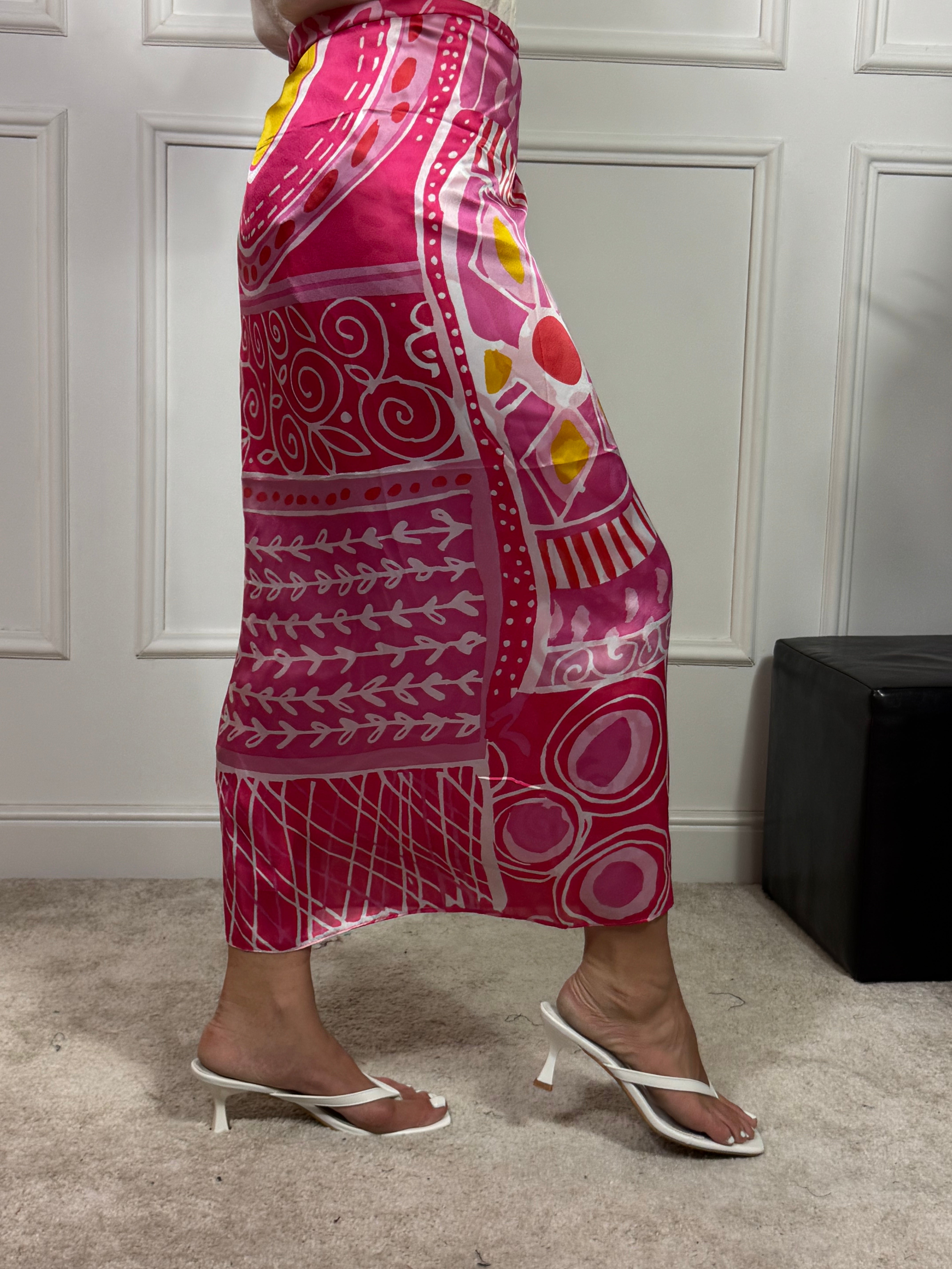 Foulard rettangolare / Pareo Victoria ILMH TESSUTO LUCIDO - 2