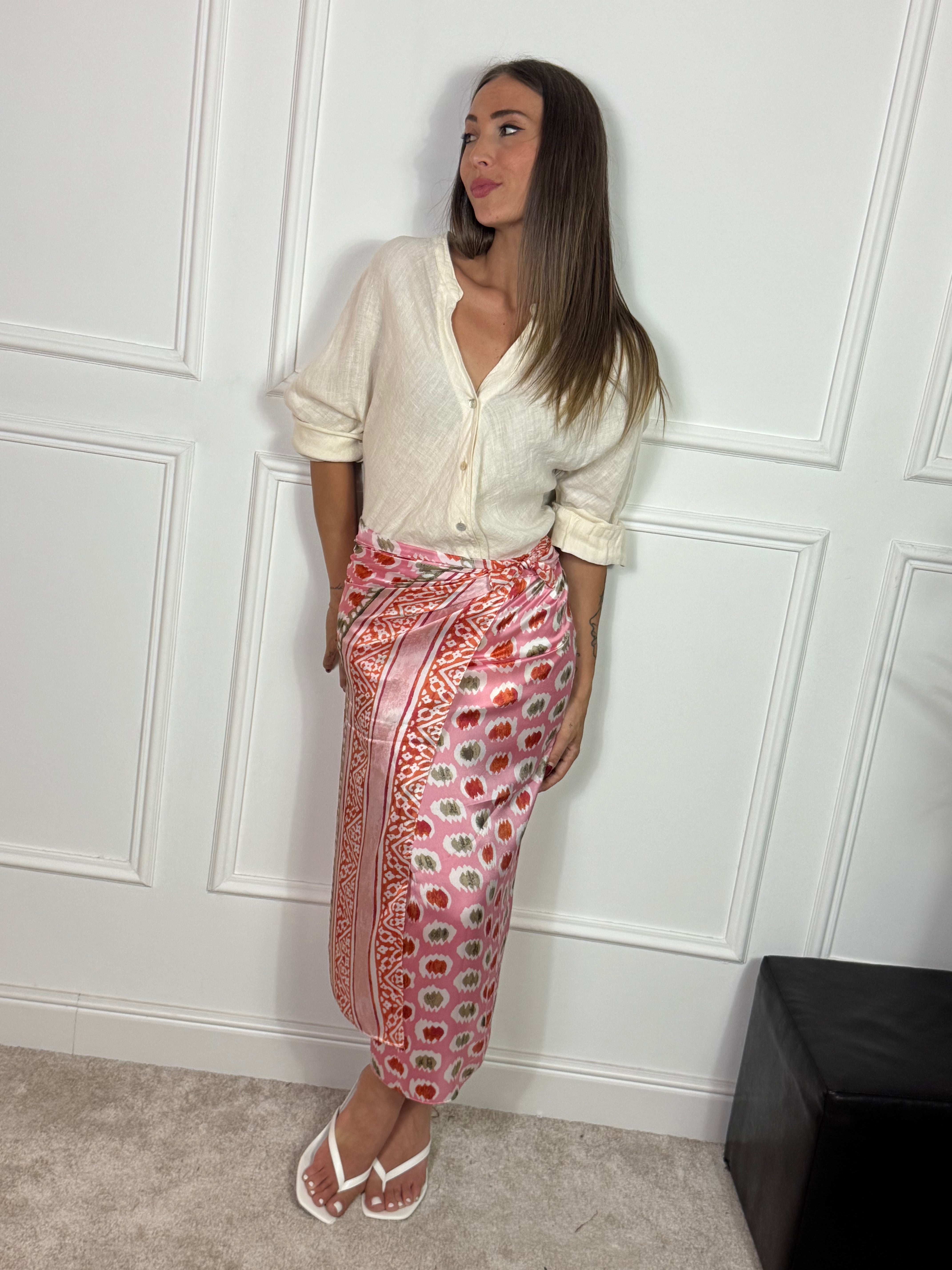 Foulard rettangolare / Pareo Victoria ILMH TESSUTO LUCIDO - 1