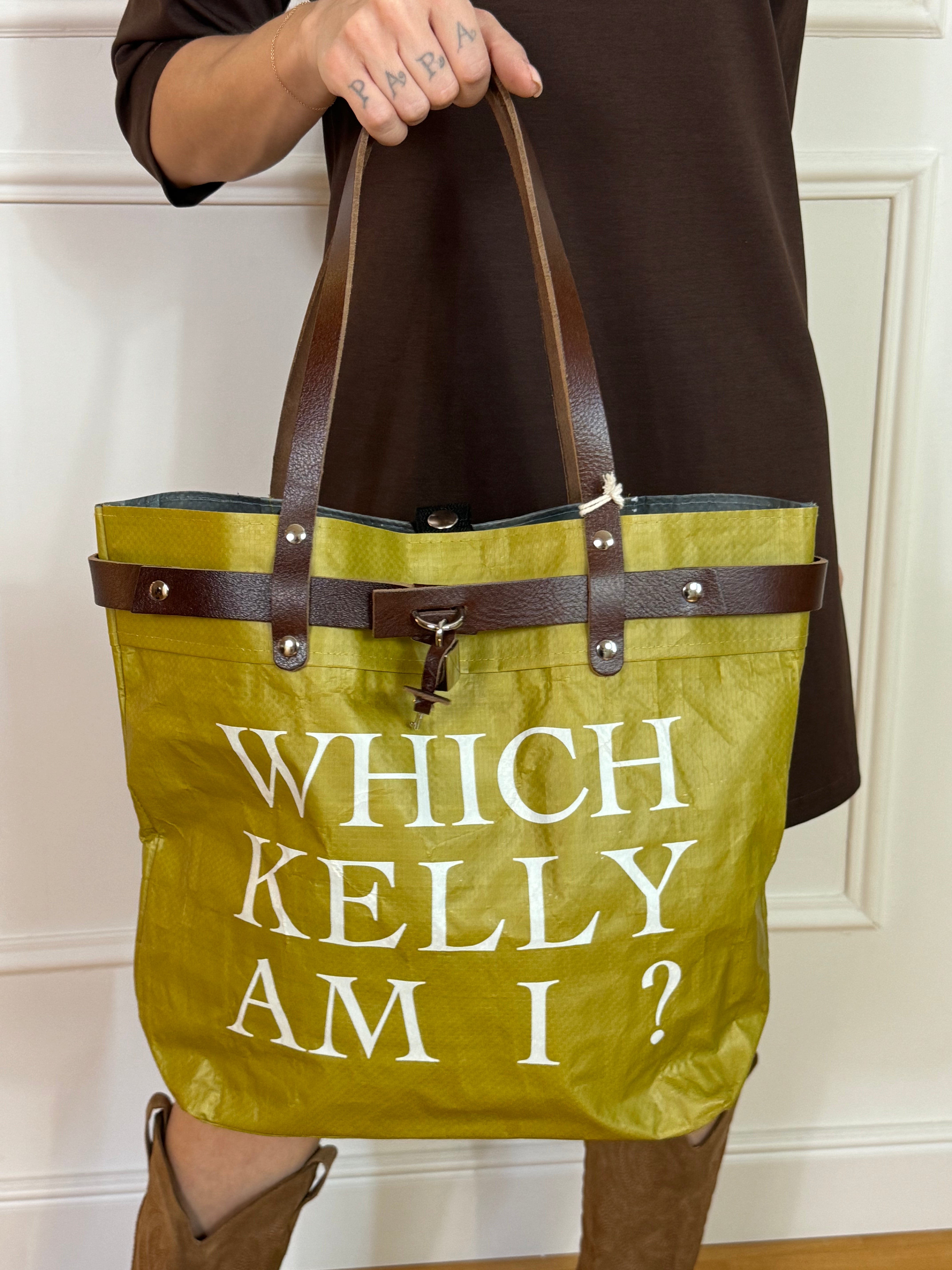 Borsa materiale riciclato Pico WHICH KELLY AM I?