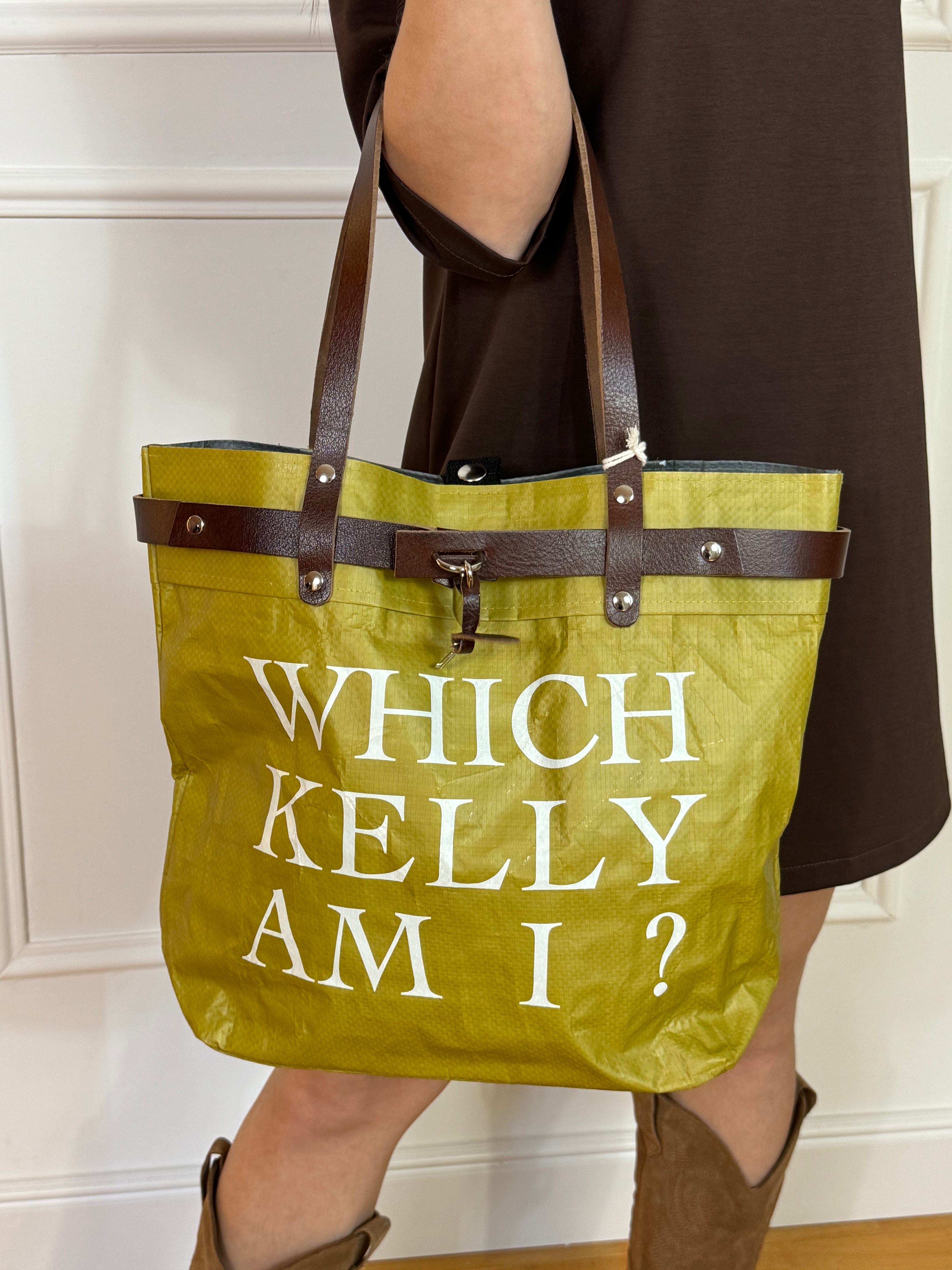 Borsa materiale riciclato Pico WHICH KELLY AM I?