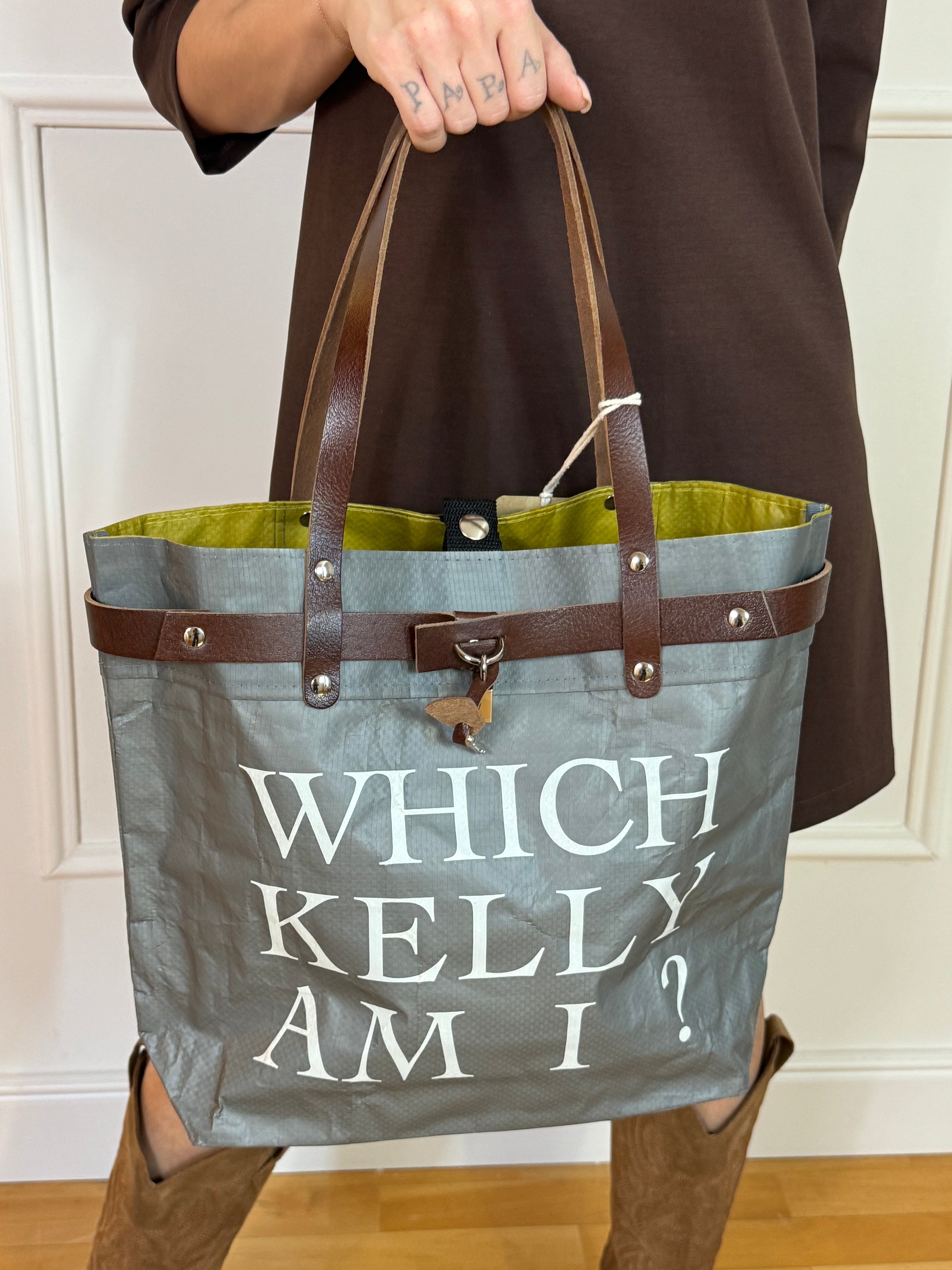 Borsa materiale riciclato Pico WHICH KELLY AM I?