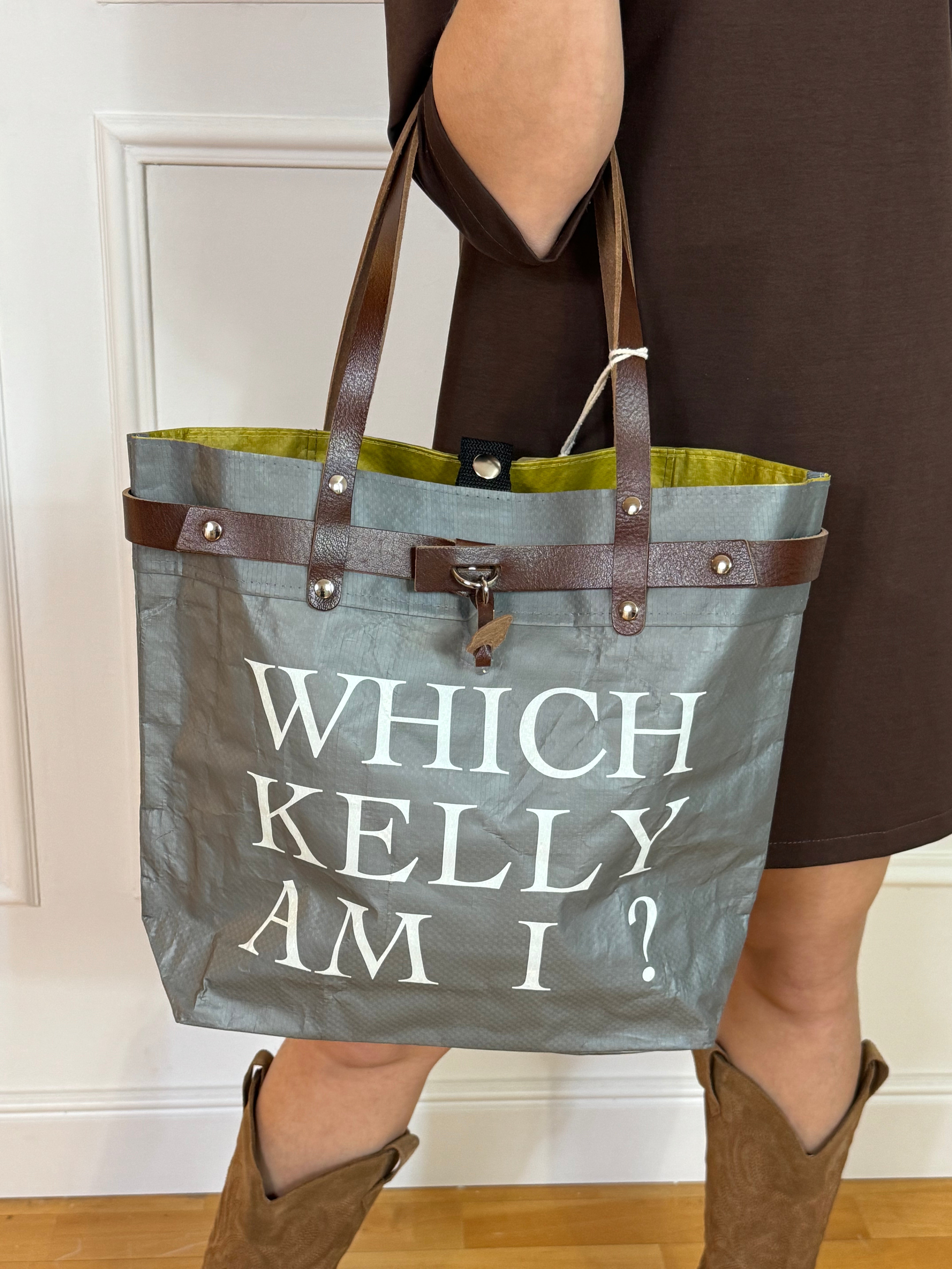 Borsa materiale riciclato Pico WHICH KELLY AM I?