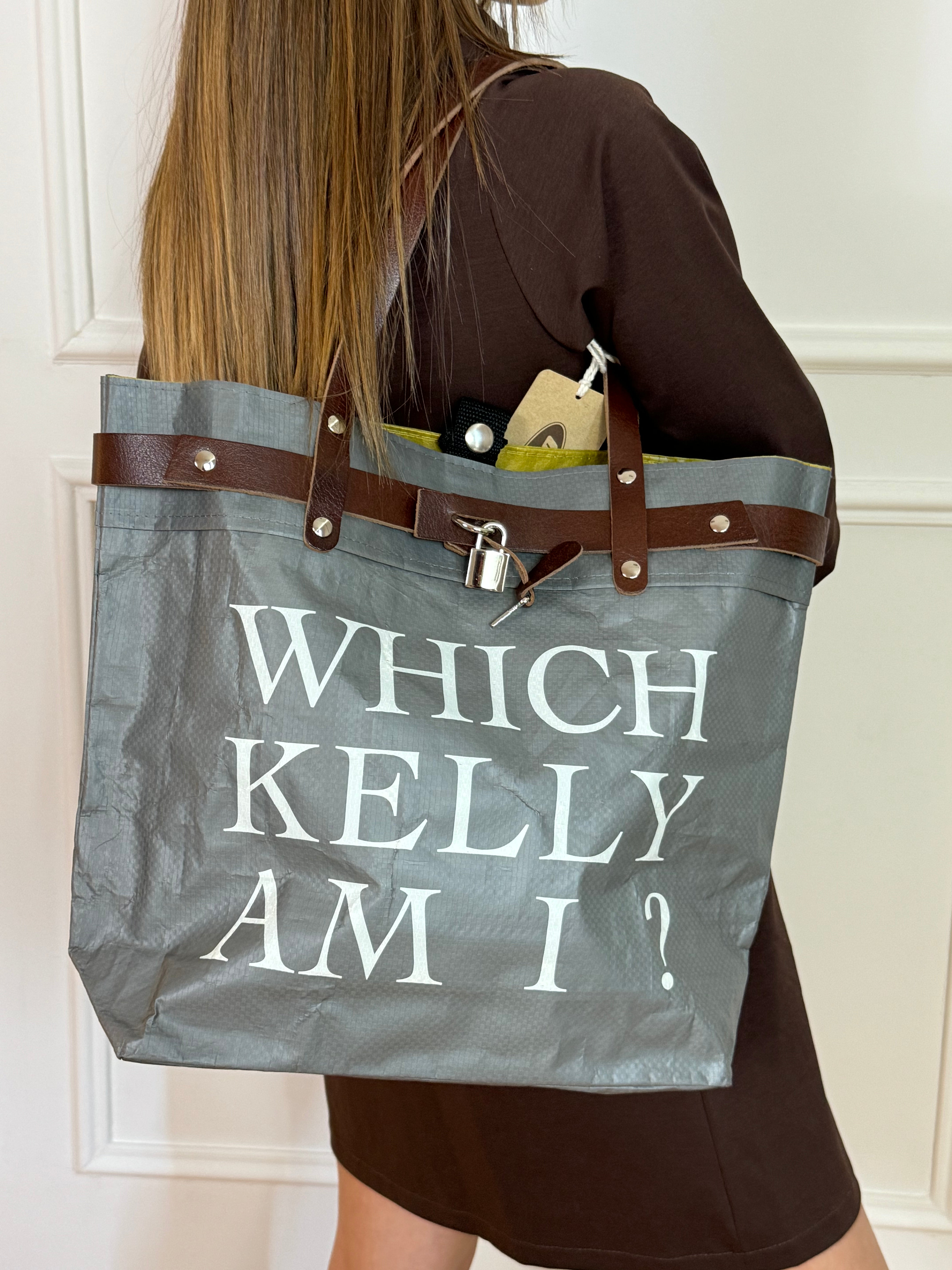 Borsa materiale riciclato Pico WHICH KELLY AM I?