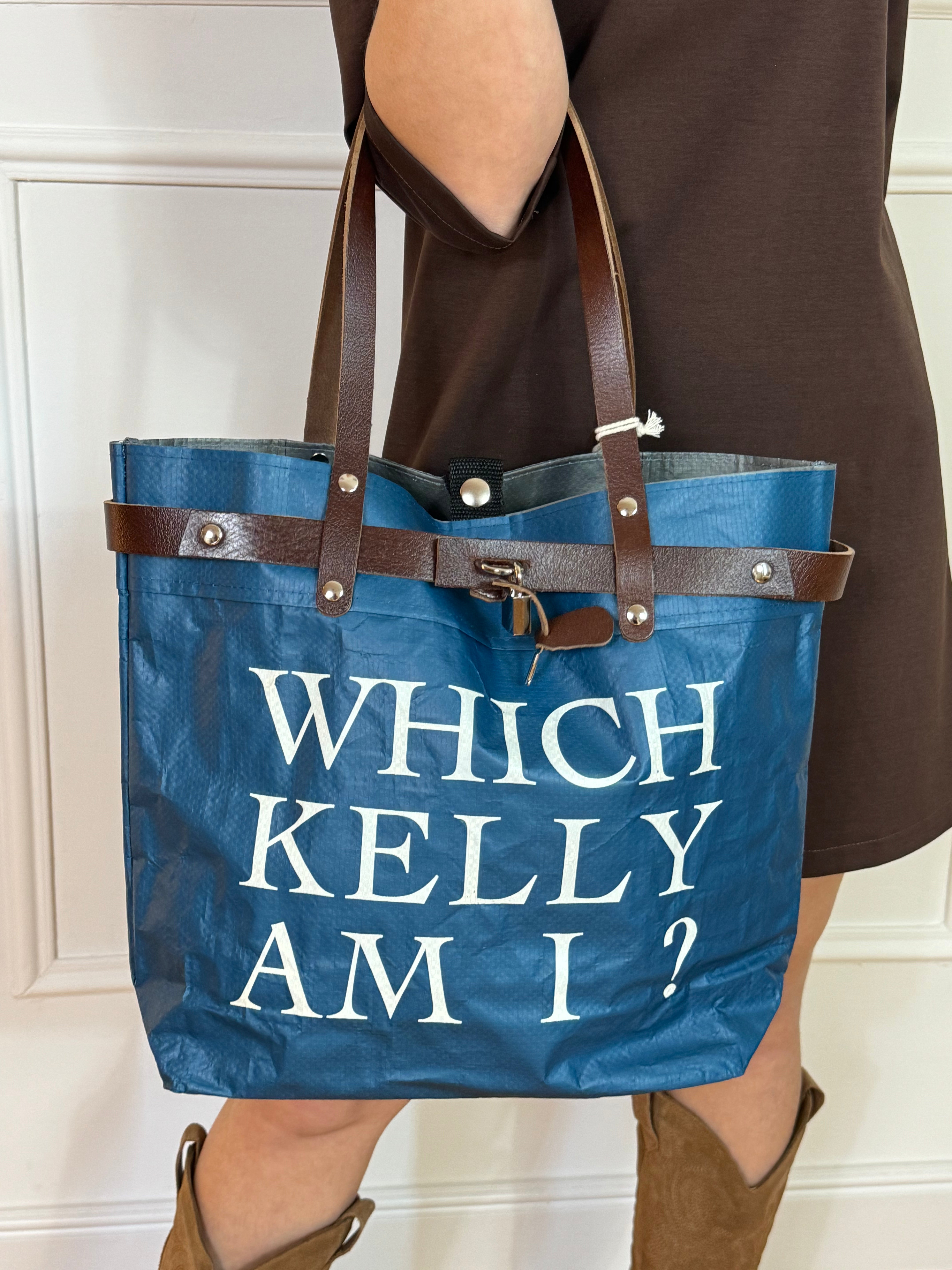 Borsa materiale riciclato Pico WHICH KELLY AM I?
