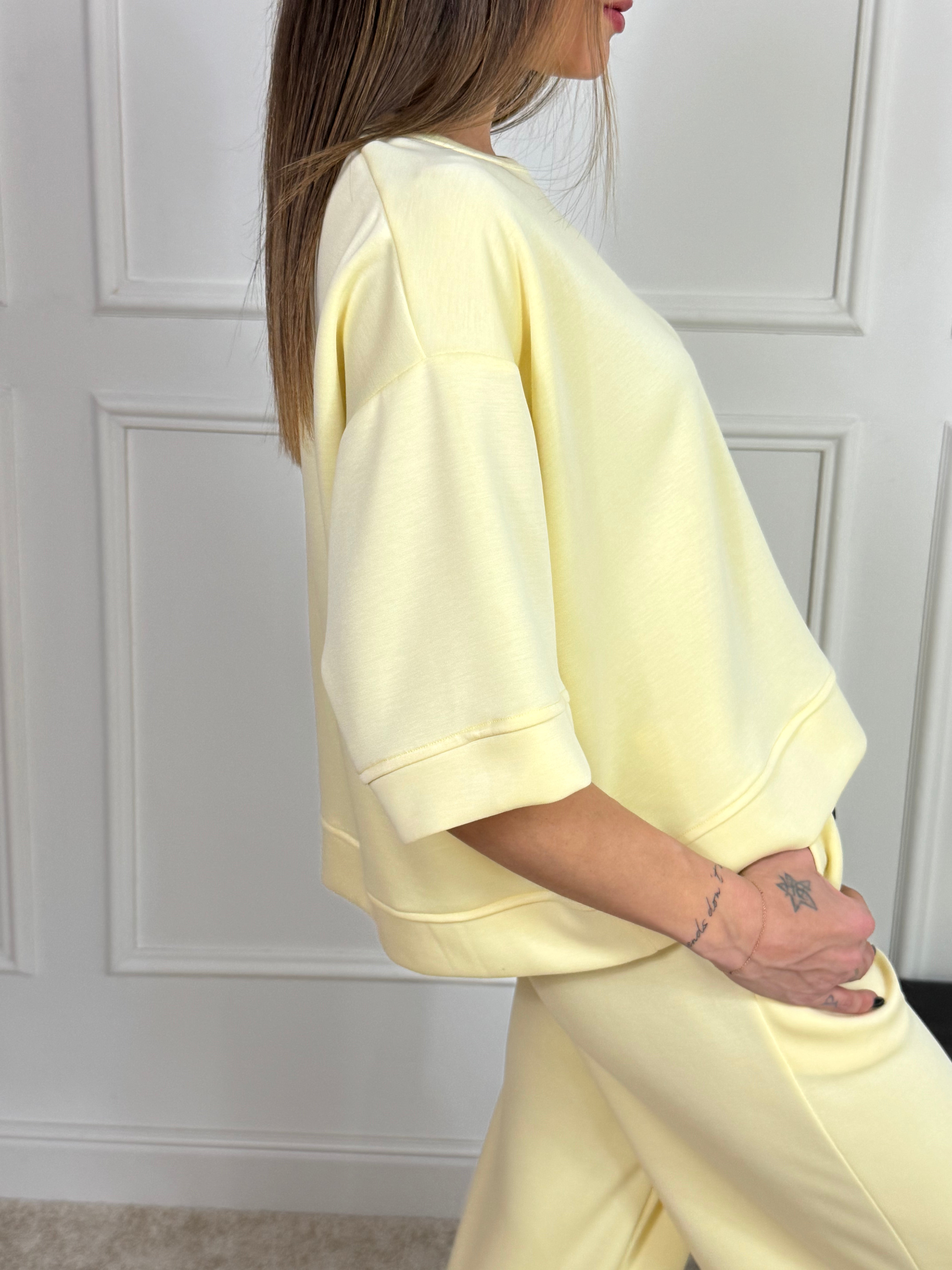 Felpa in tessuto tecnico VICTORIA ILMH manica corta