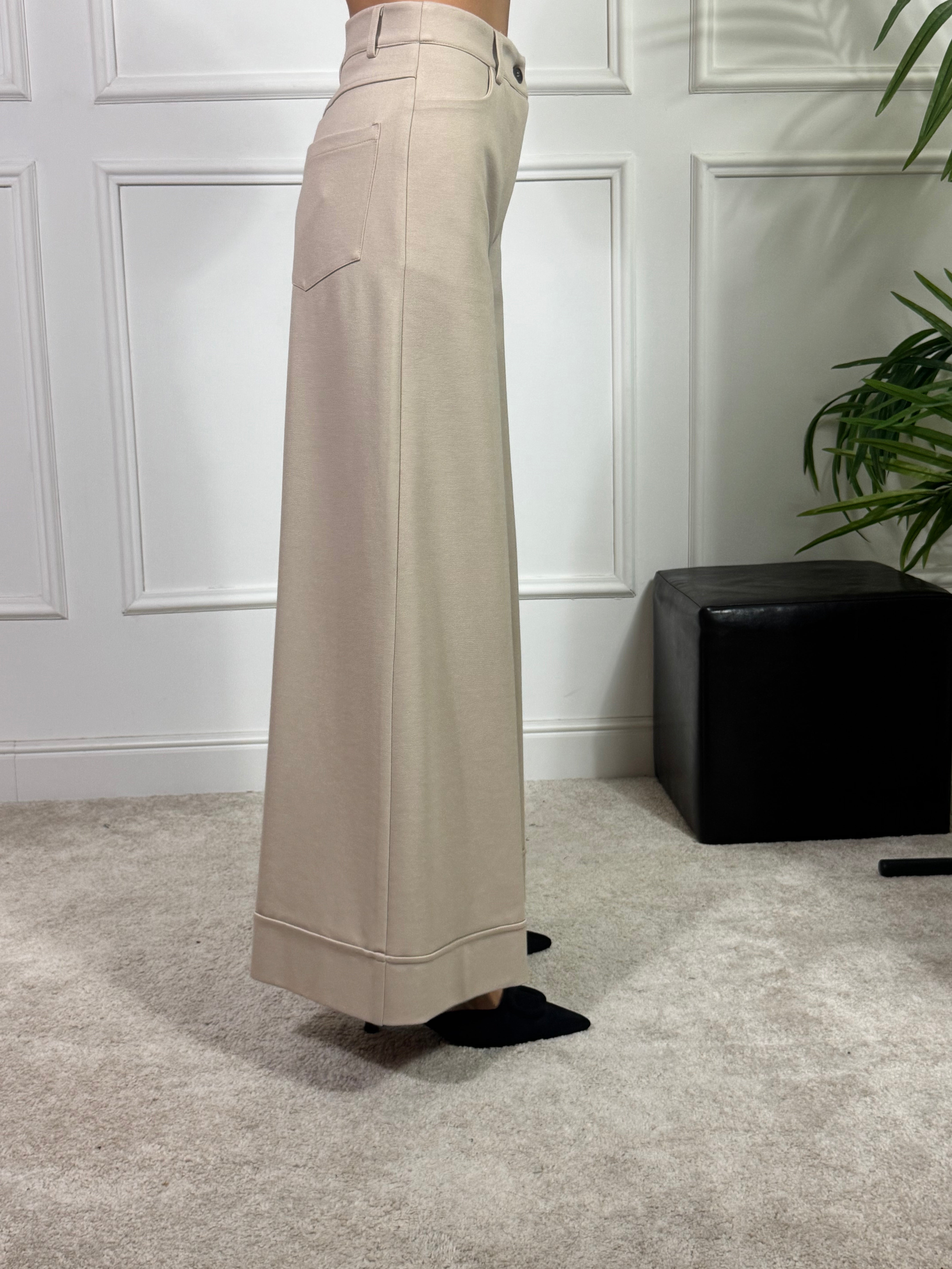 Pantalone in punto Milano KONTATTO PALAZZO RISVOLTO