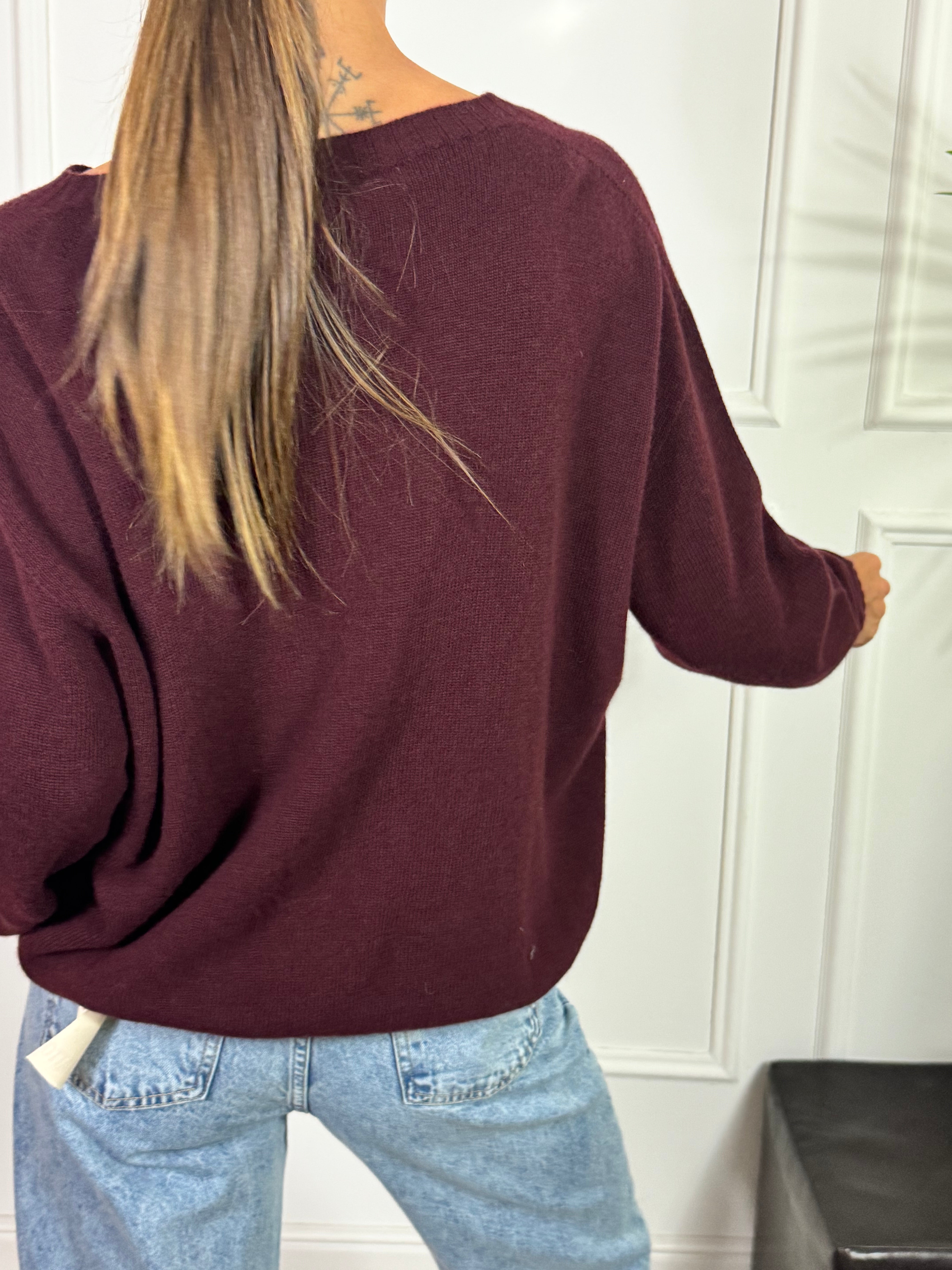 Cardigan coreana con bottoncini Kontatto