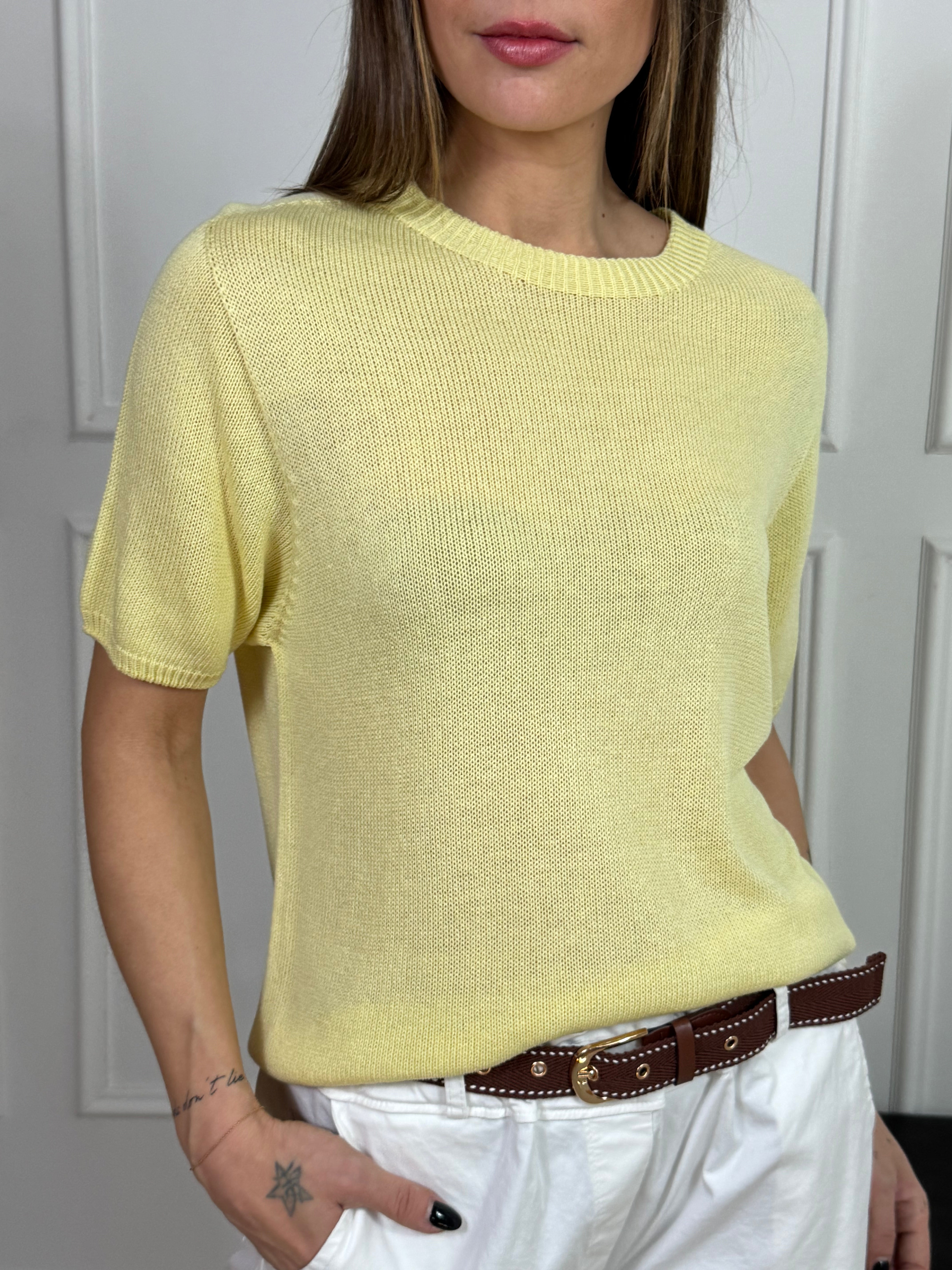 Maglia in misto viscosa Victoria ILMH MANICA CORTA