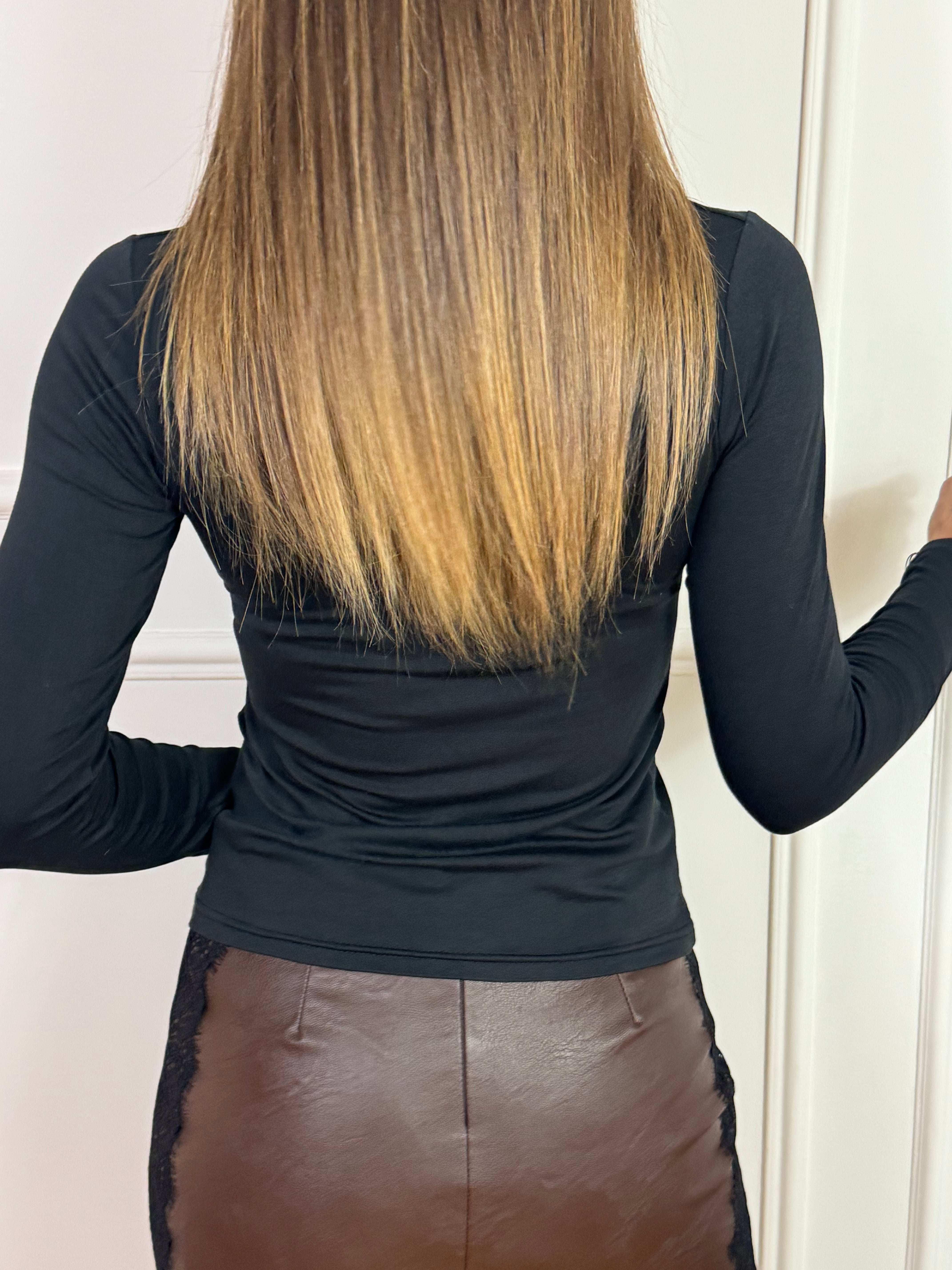 Maglia MANICA LUNGA Susy Mix SCOLLO QUADRATO