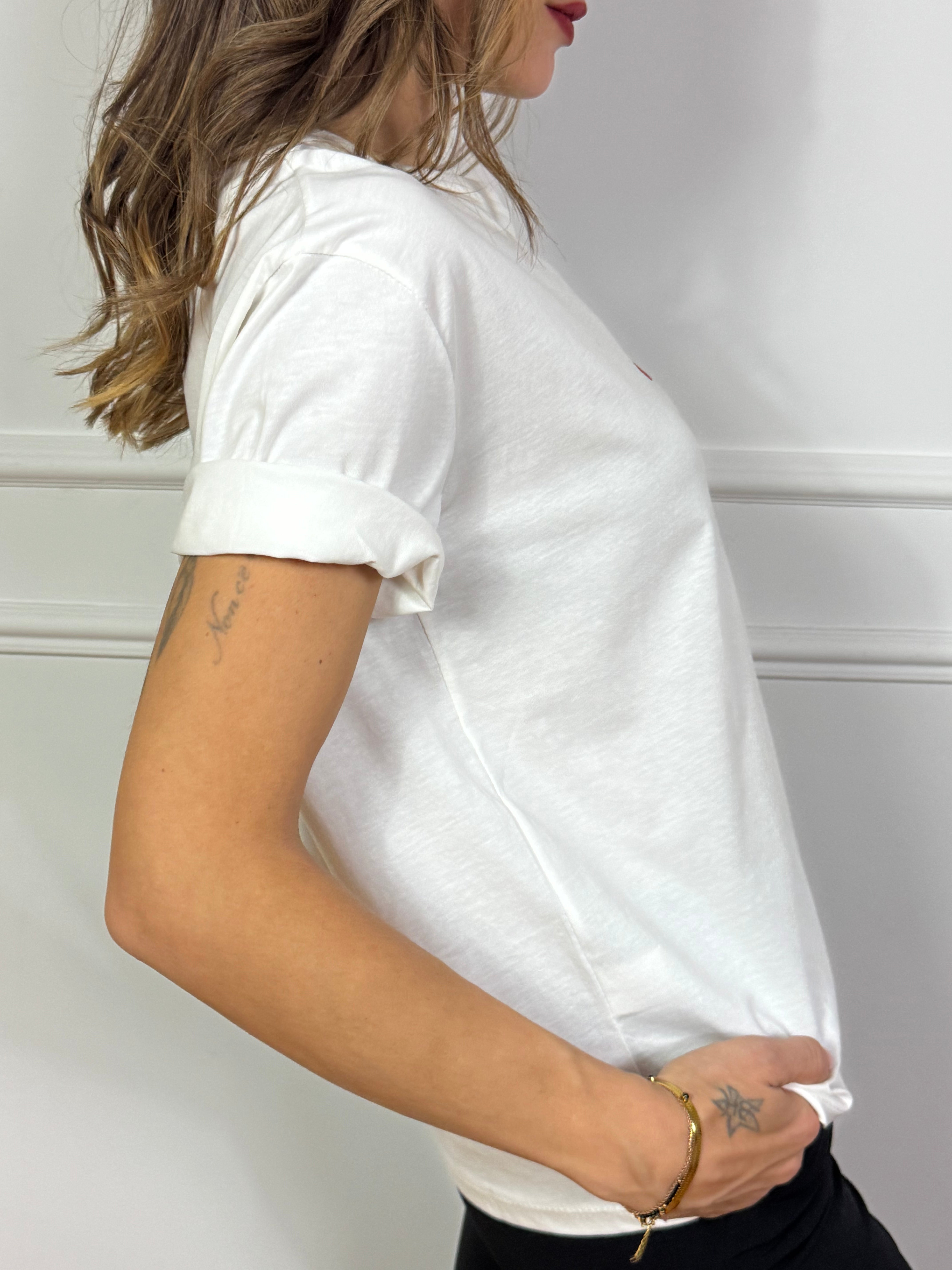 T-shirt con ricamo You Decide JINGLE BELLS