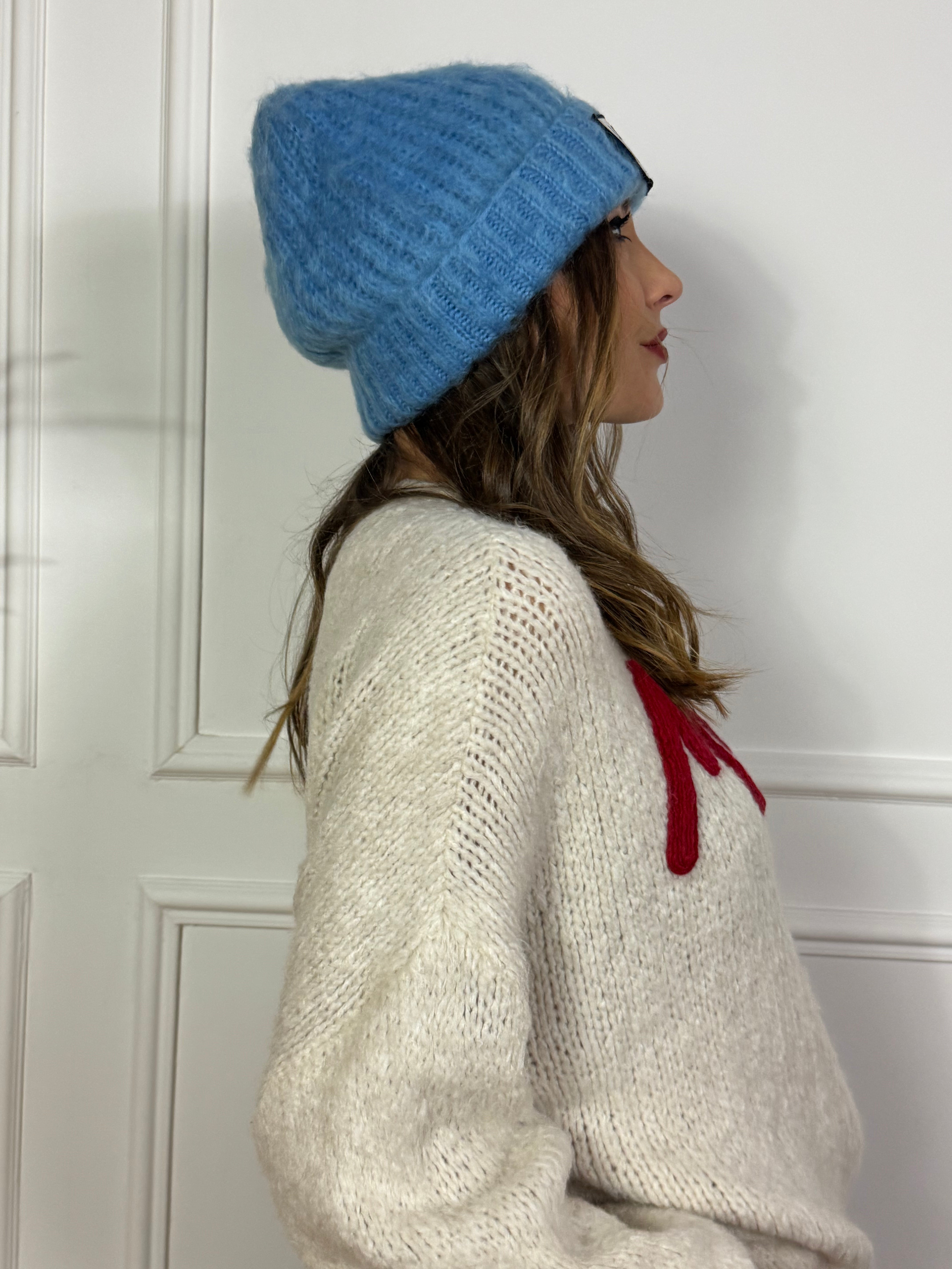 Cuffia in misto mohair Kontatto LOVE CLUB