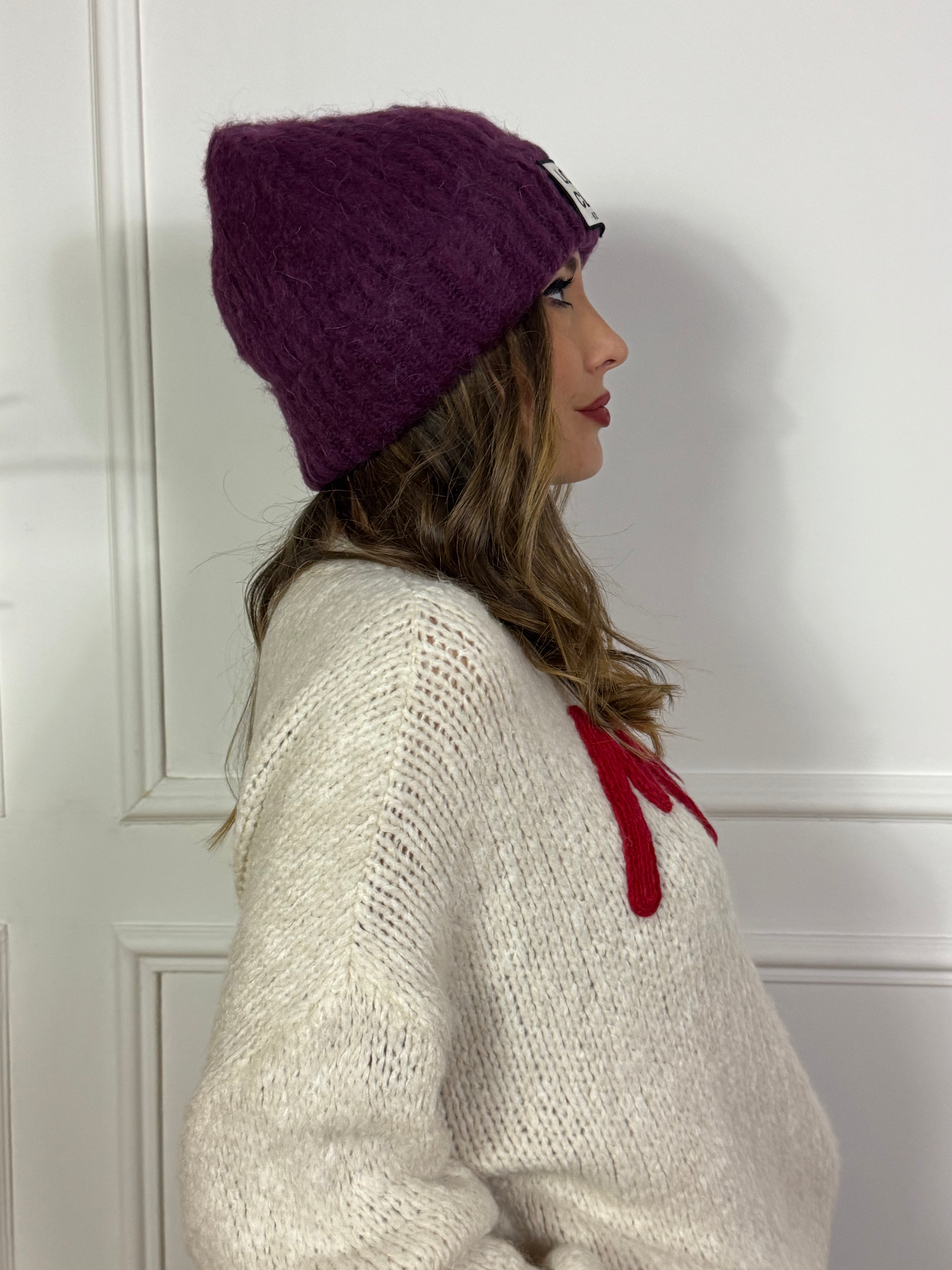 Cuffia in misto mohair Kontatto LOVE CLUB