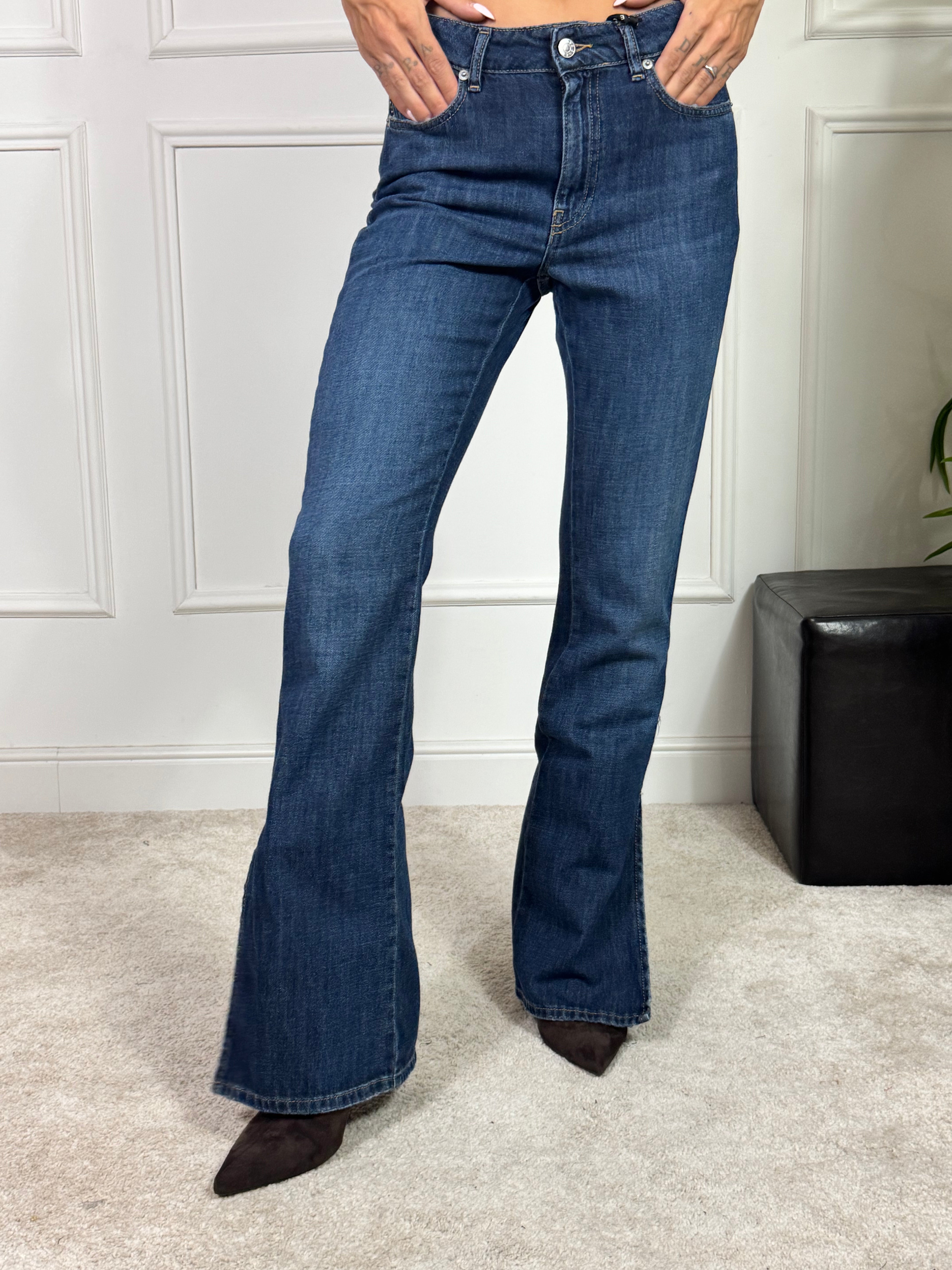 Jeans Have One ZAMPA CON SPACCO IN FONDO modello SPLIT