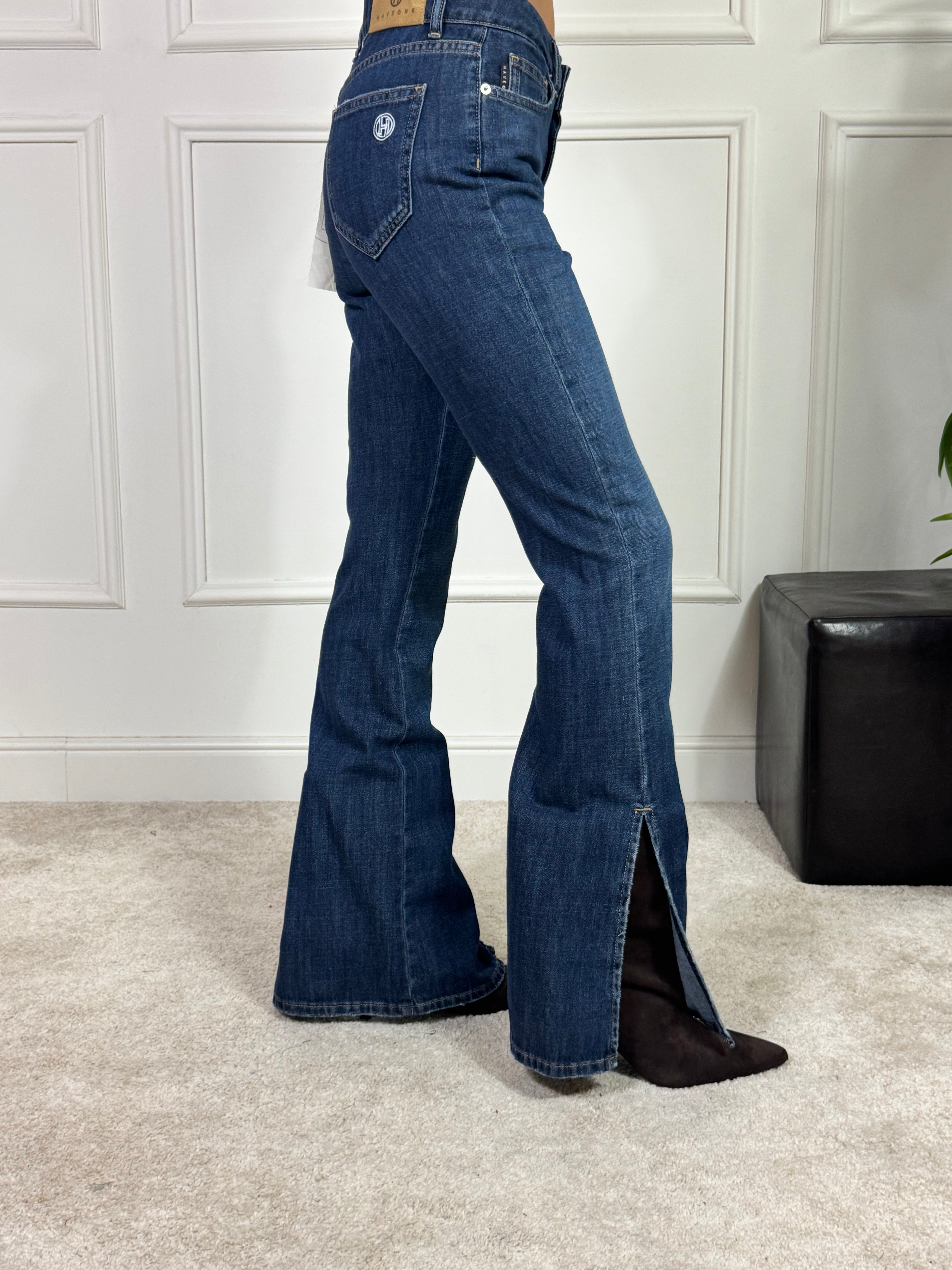 Jeans Have One ZAMPA CON SPACCO IN FONDO modello SPLIT