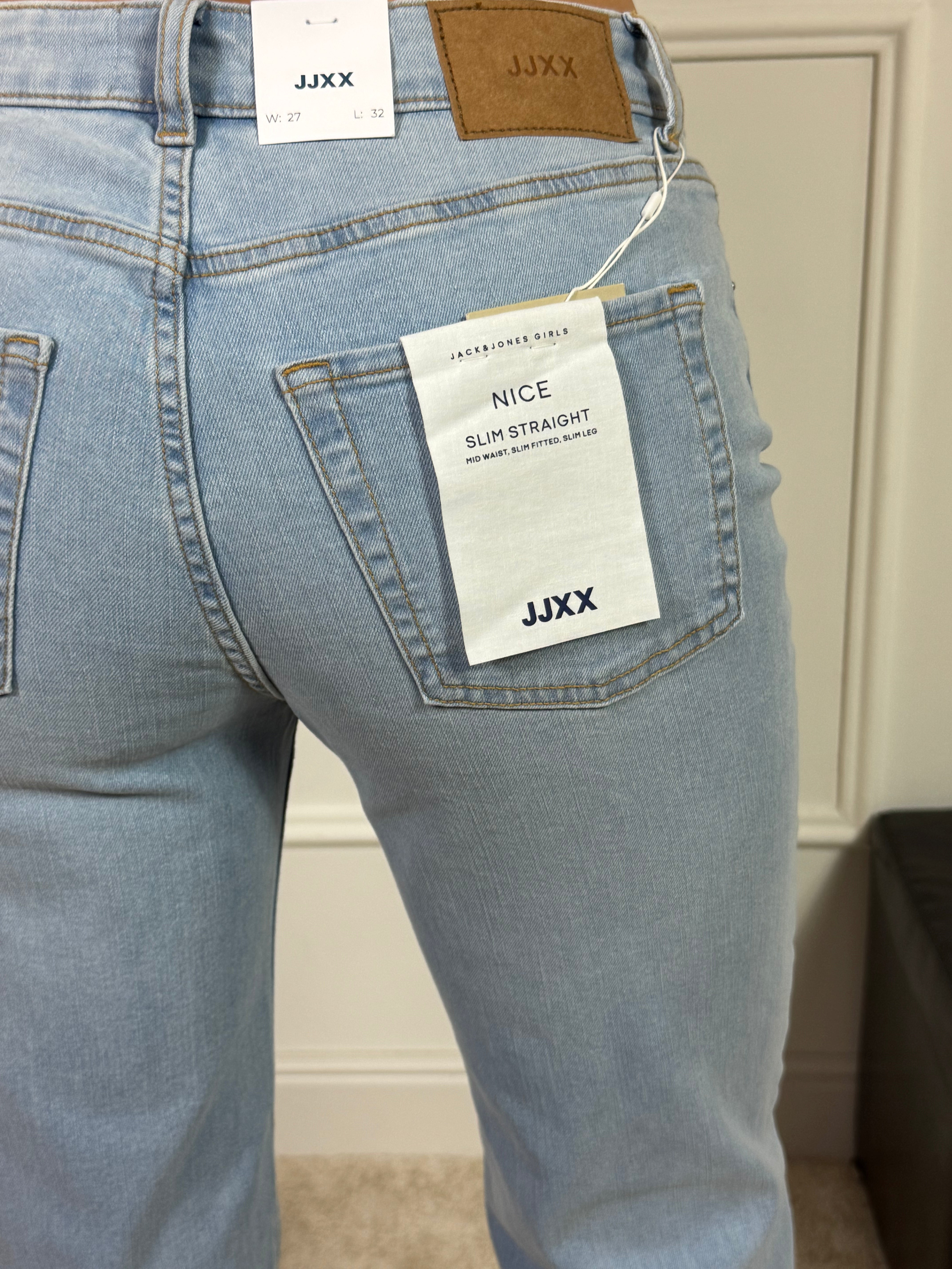 Jeans elasticizzato JJXX modello NICE - colore LIGHT BLUE DENIM
