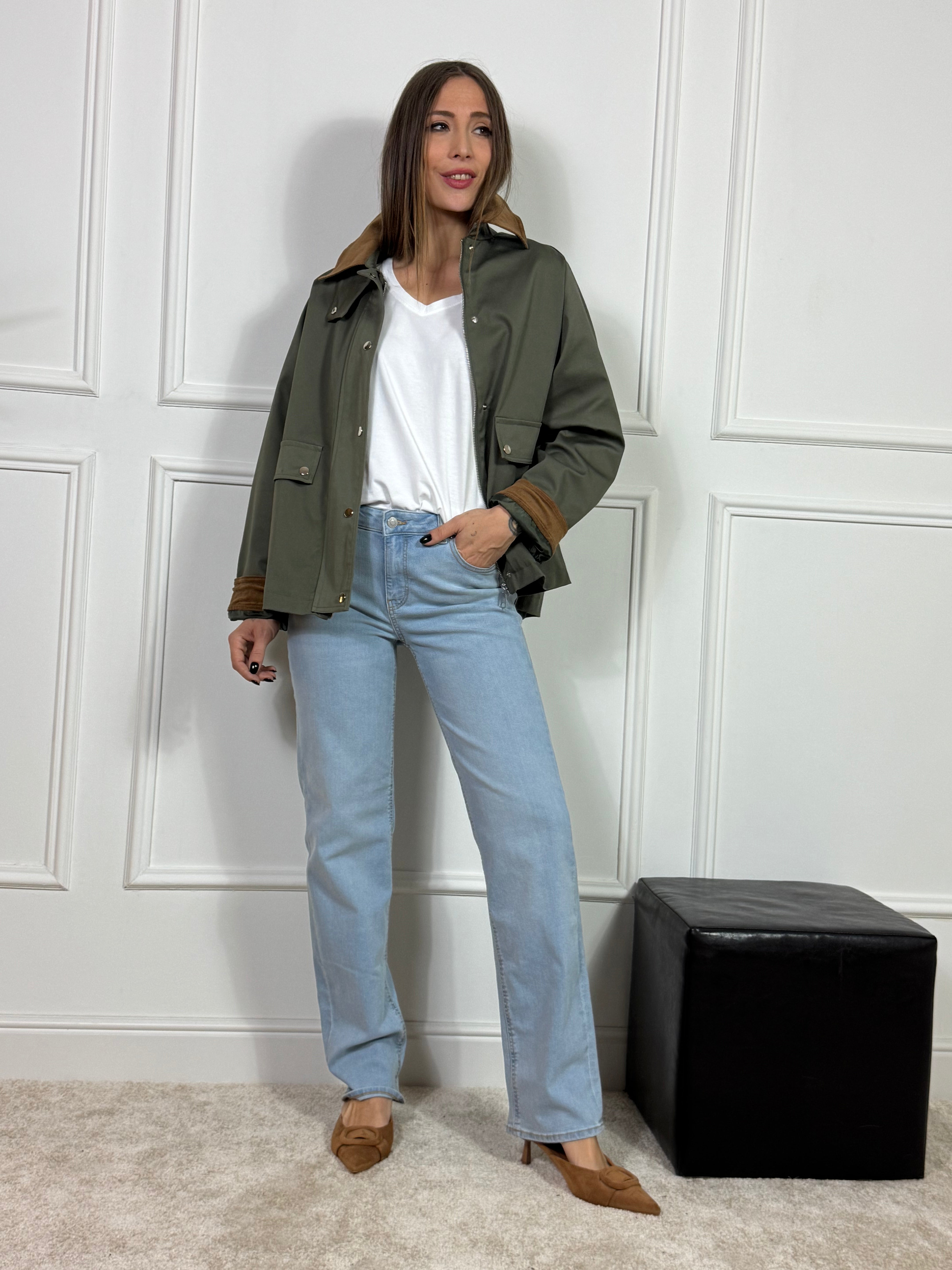 Jeans elasticizzato JJXX modello NICE - colore LIGHT BLUE DENIM