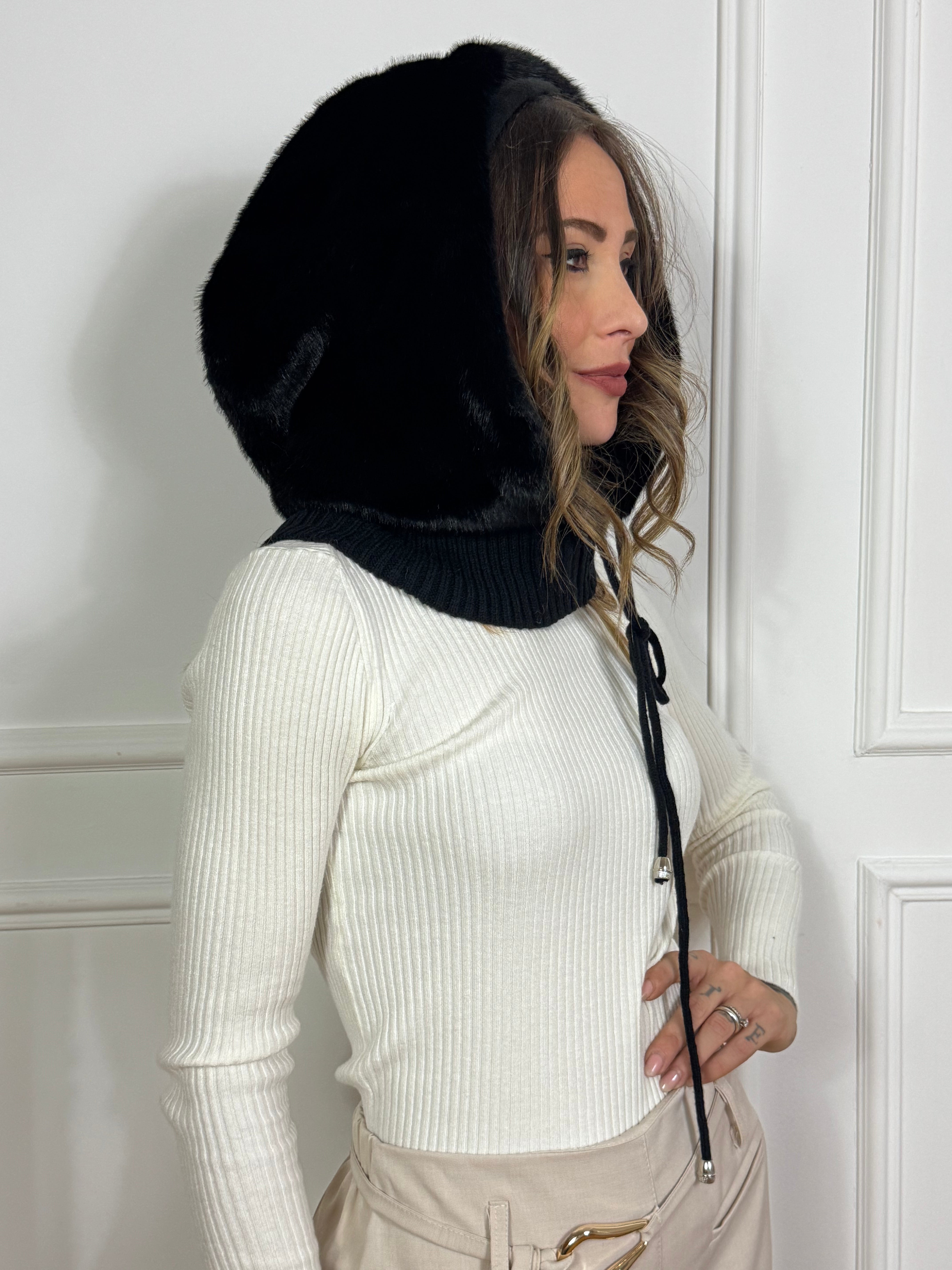 Cappuccio Balaclava Victoria ILMH ECOPELLICCIA