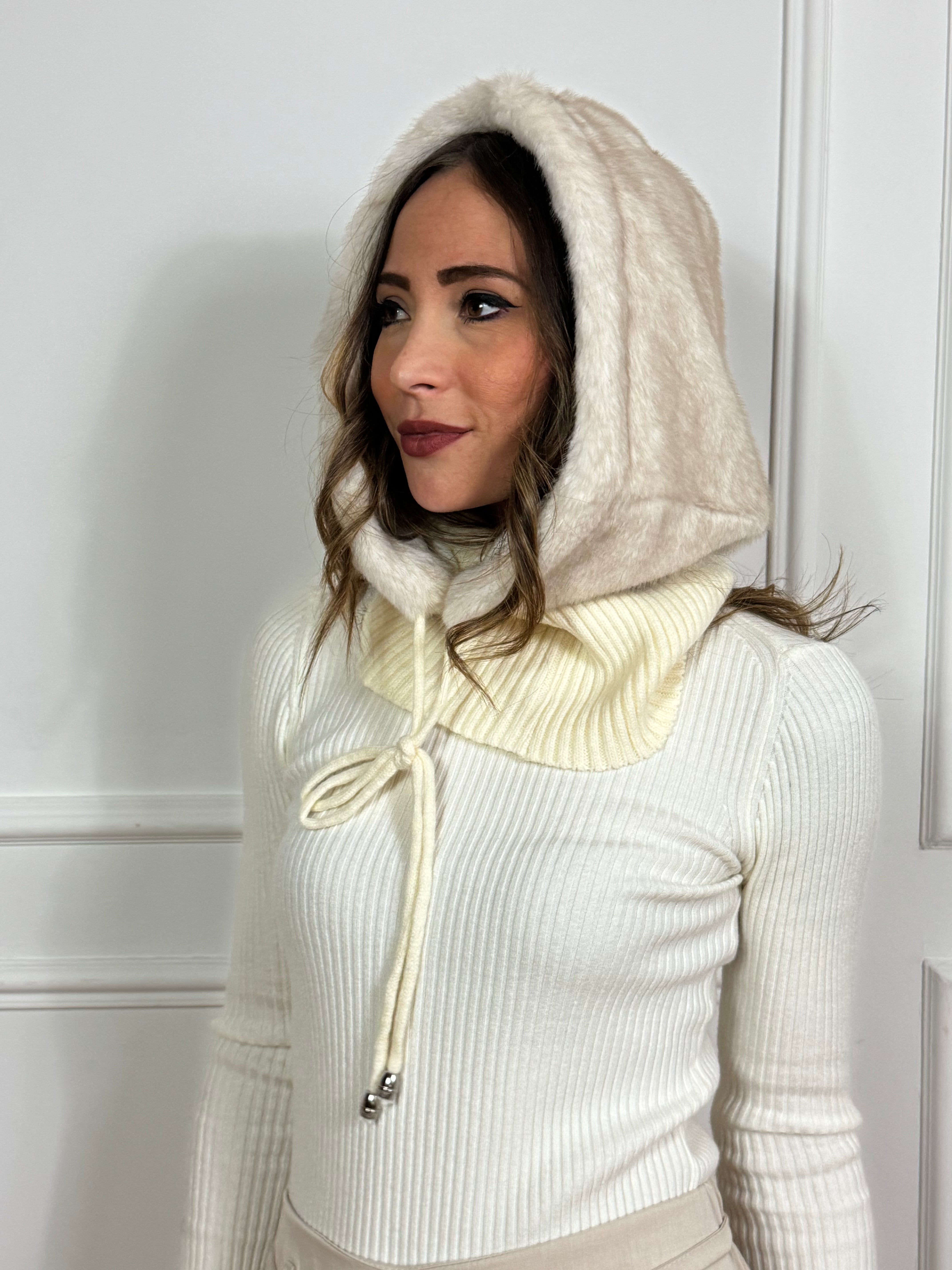 Cappuccio Balaclava Victoria ILMH ECOPELLICCIA