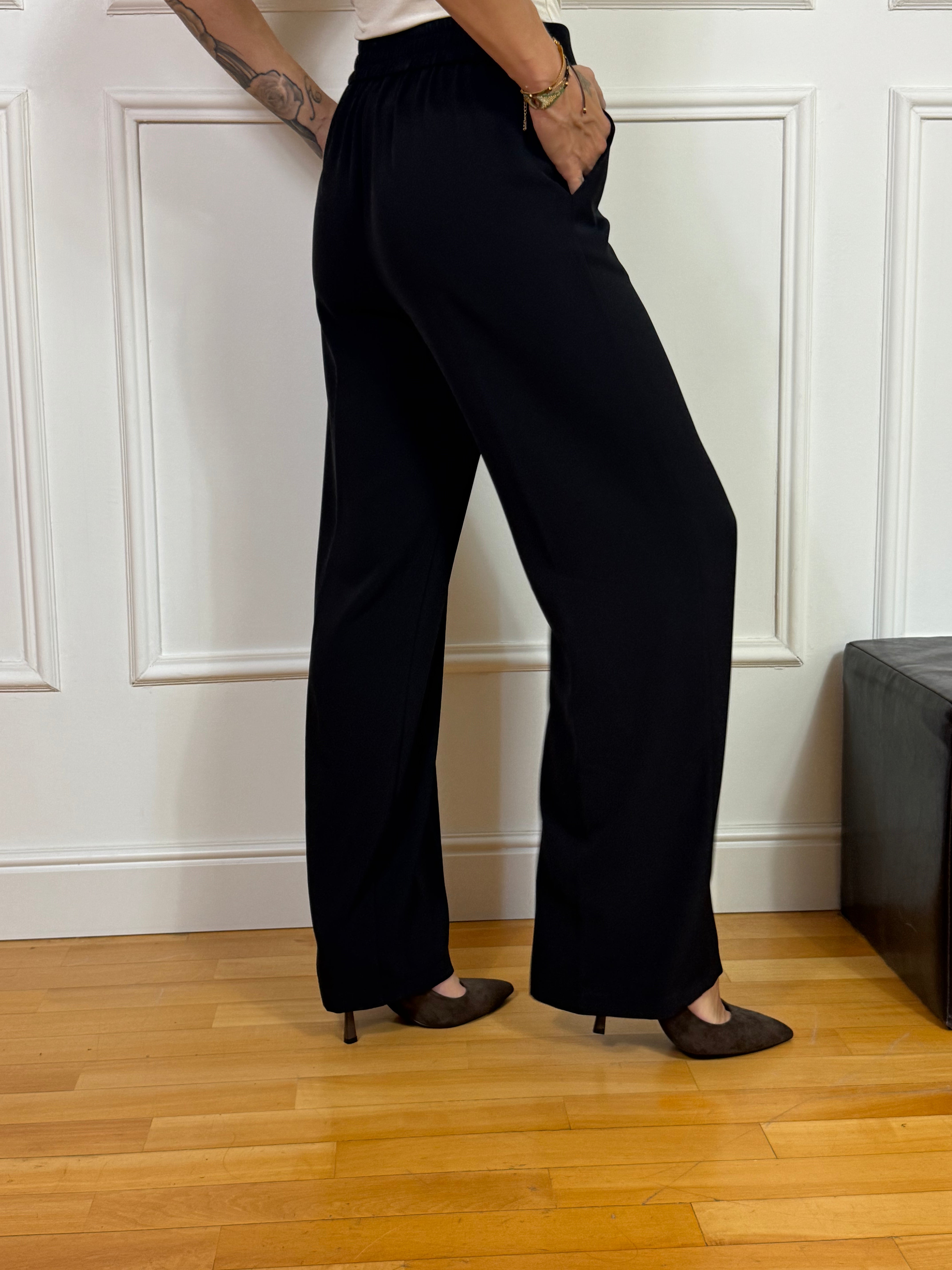 Completo tailleur Kontatto GIACCA MONOPETTO + PANTALONE WIDE