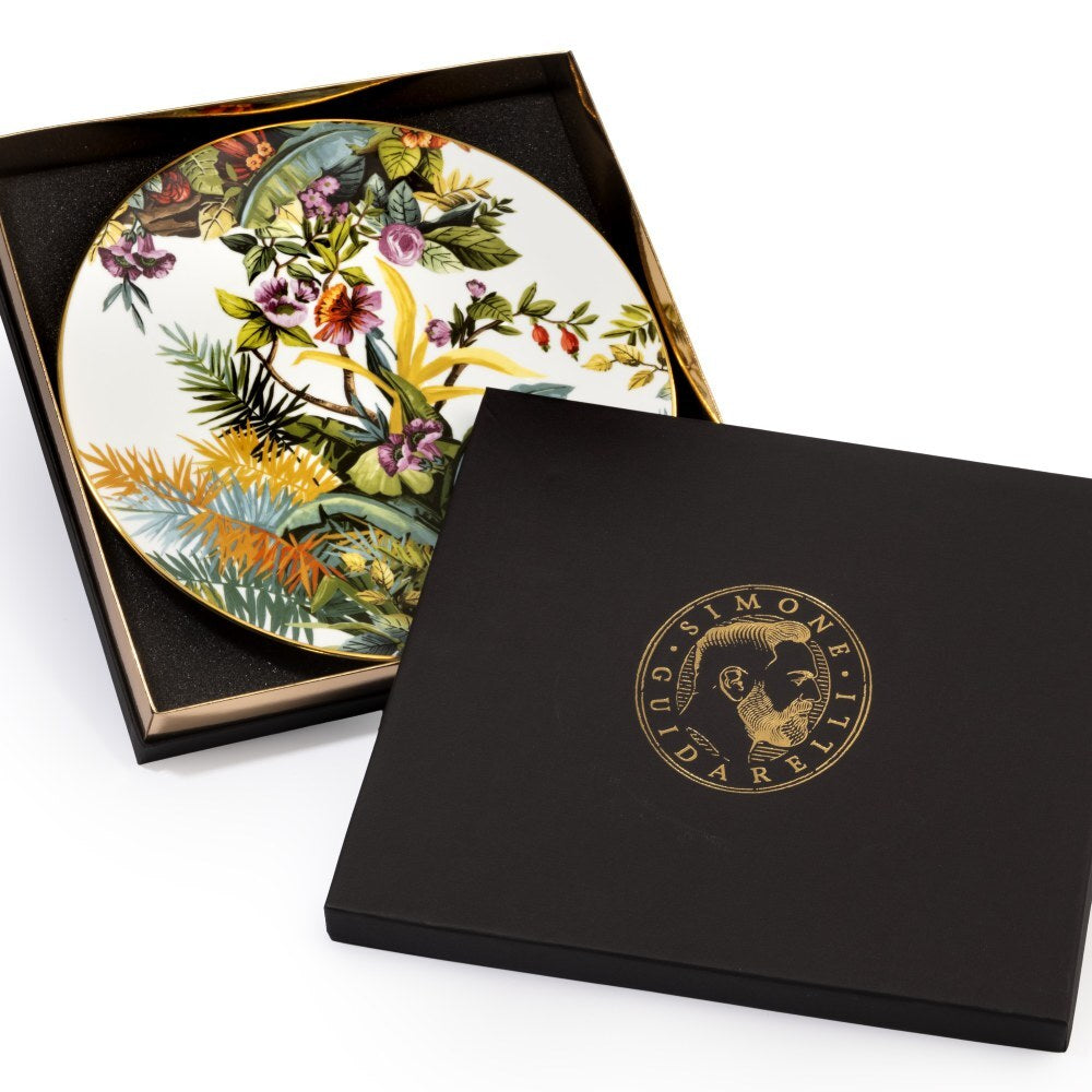 Piatto portata d.31 JUNGLE WHITE