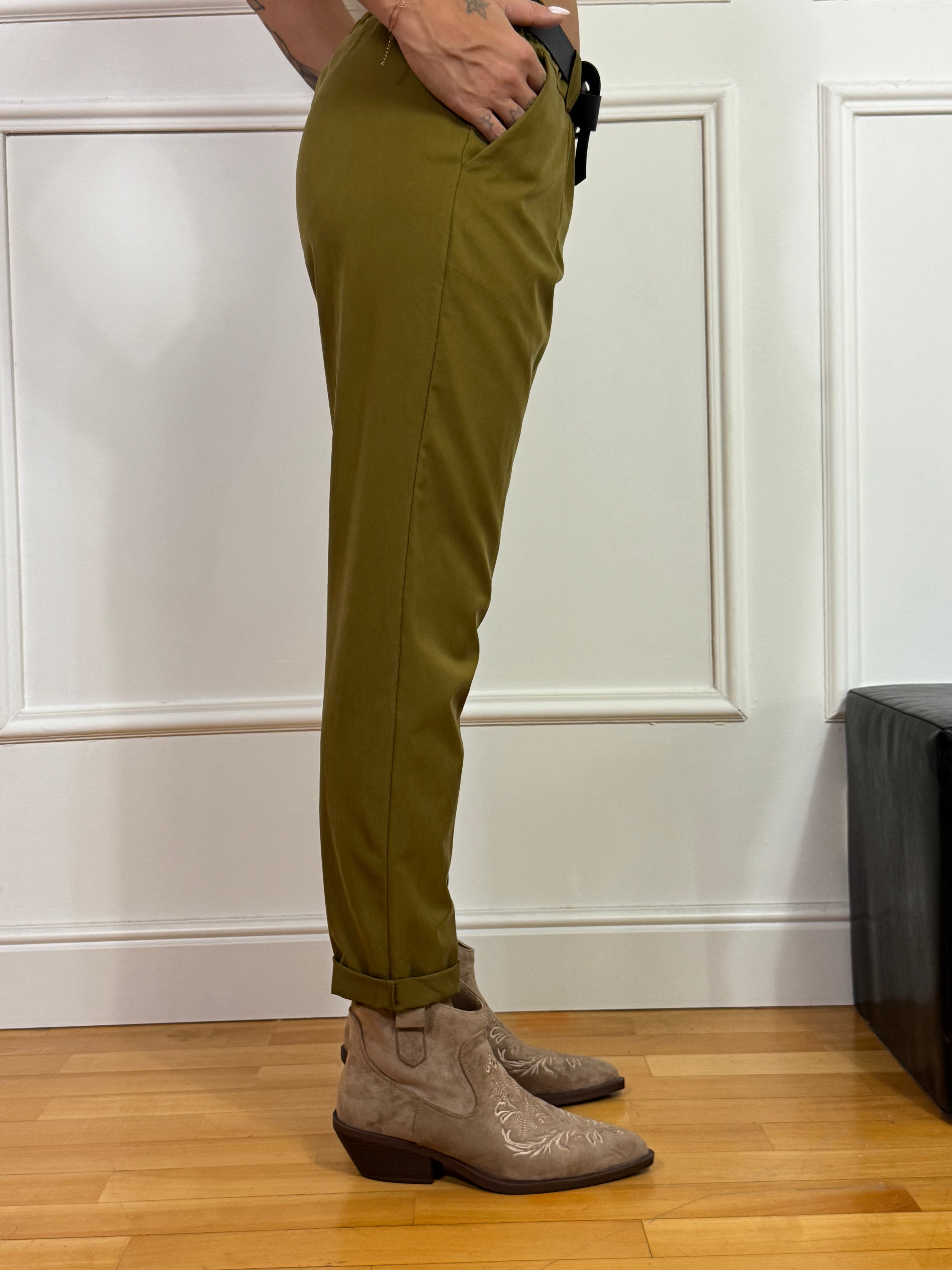 Pantalone Susy Mix con cintura
