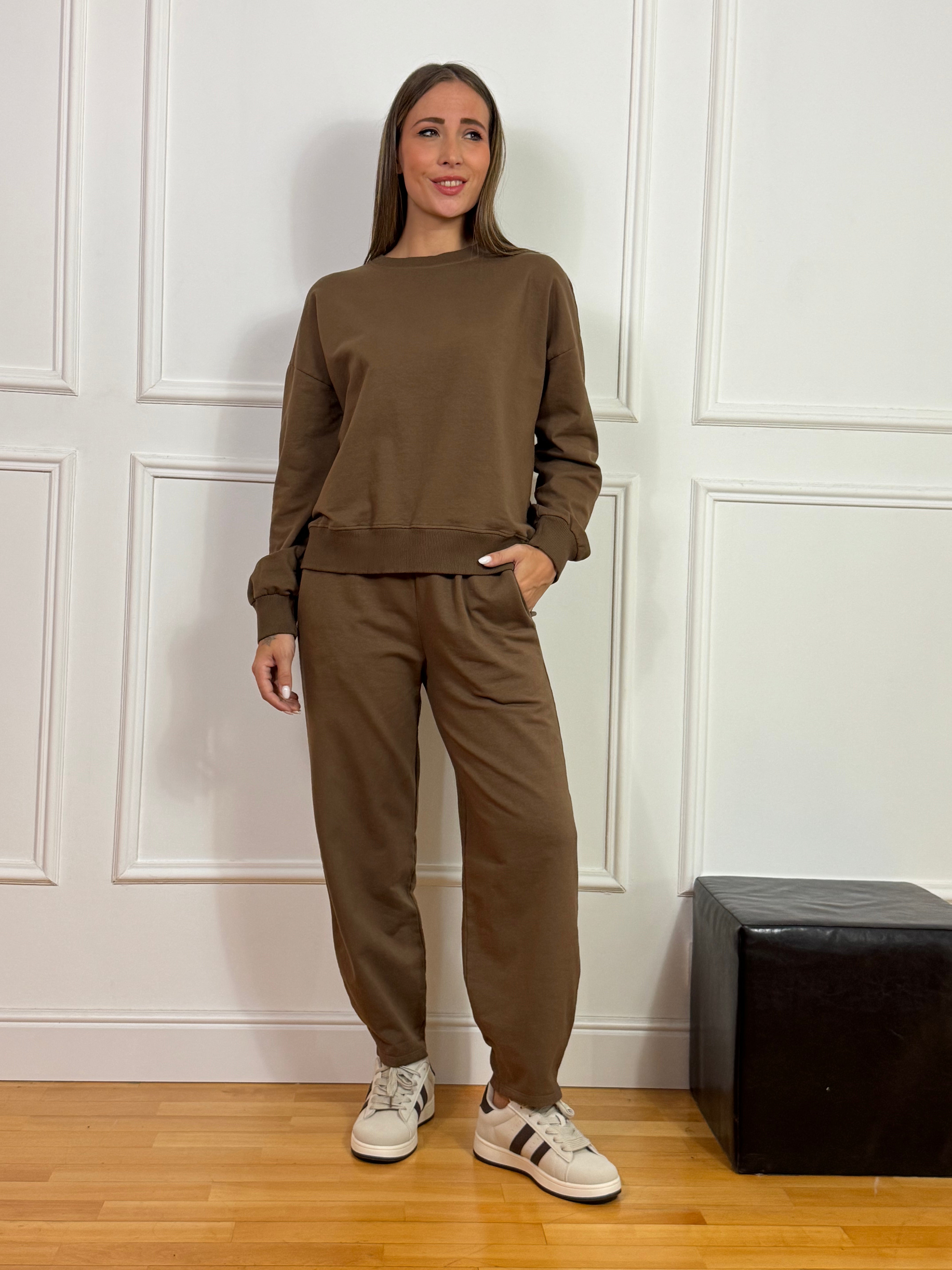 COMPLETO TUTA Susy Mix FELPA + PANTALONE OVETTO