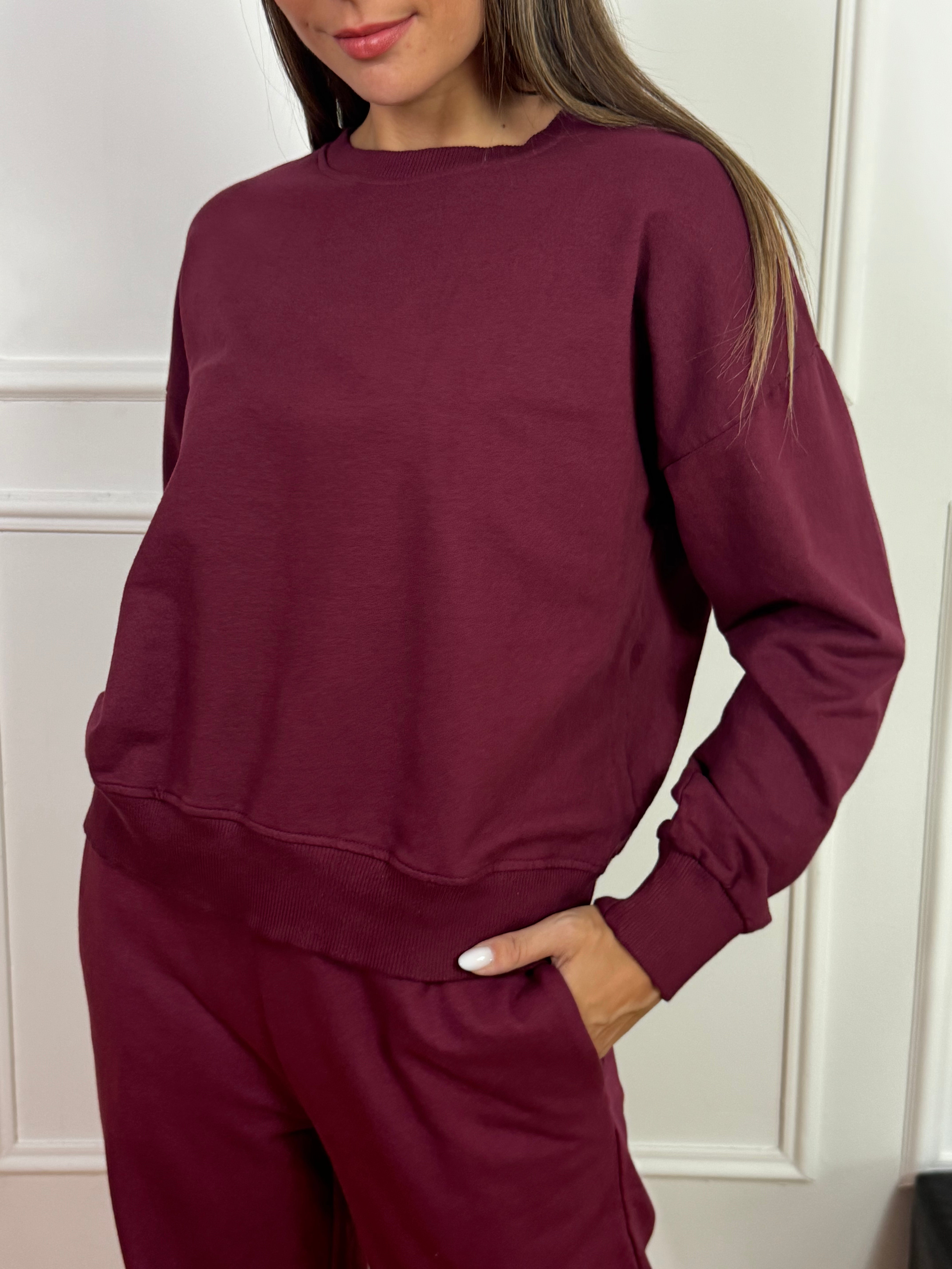 COMPLETO TUTA Susy Mix FELPA + PANTALONE OVETTO