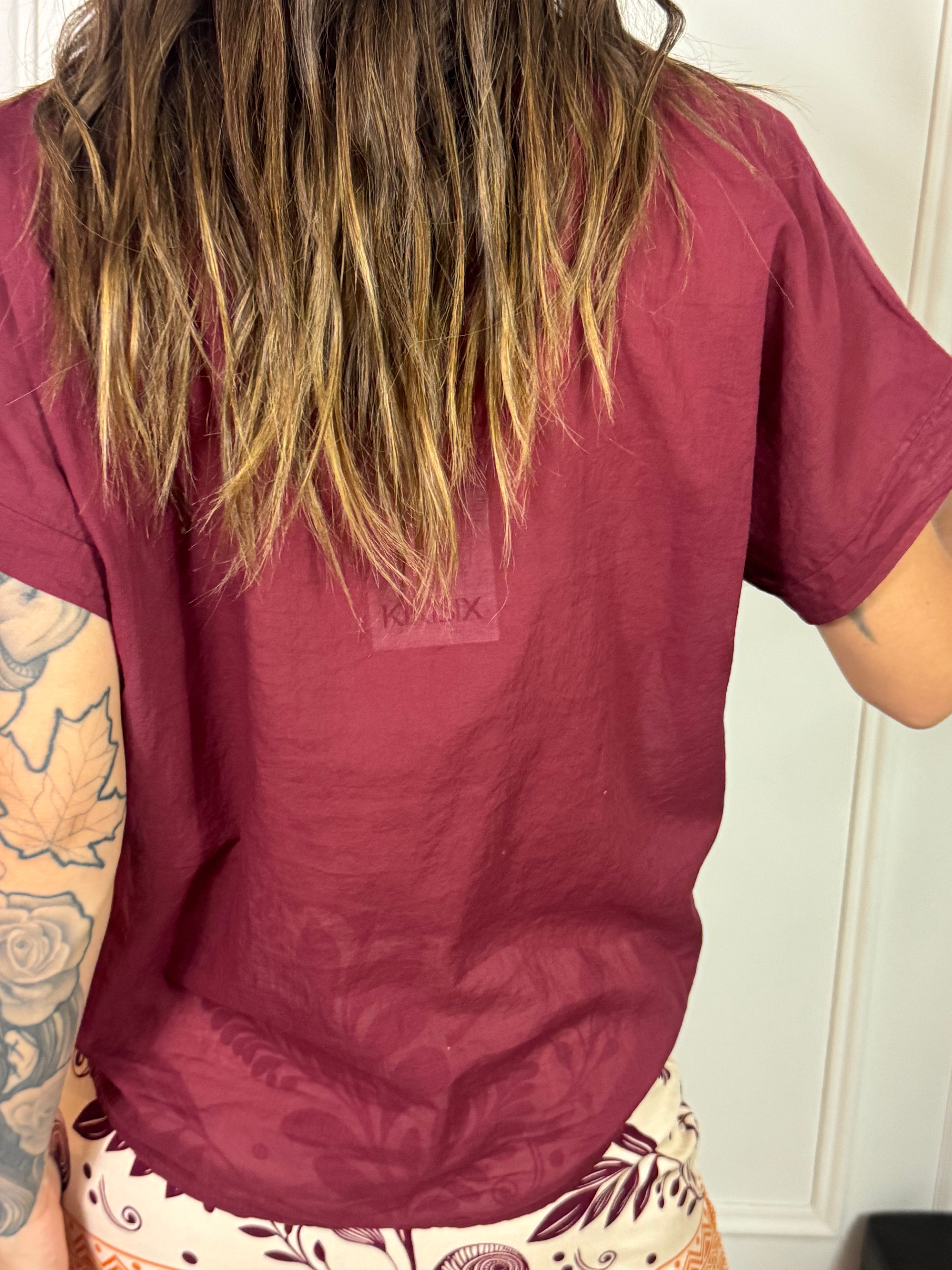 Camicia MANICA CORTA Kikisix in mussola di cotone