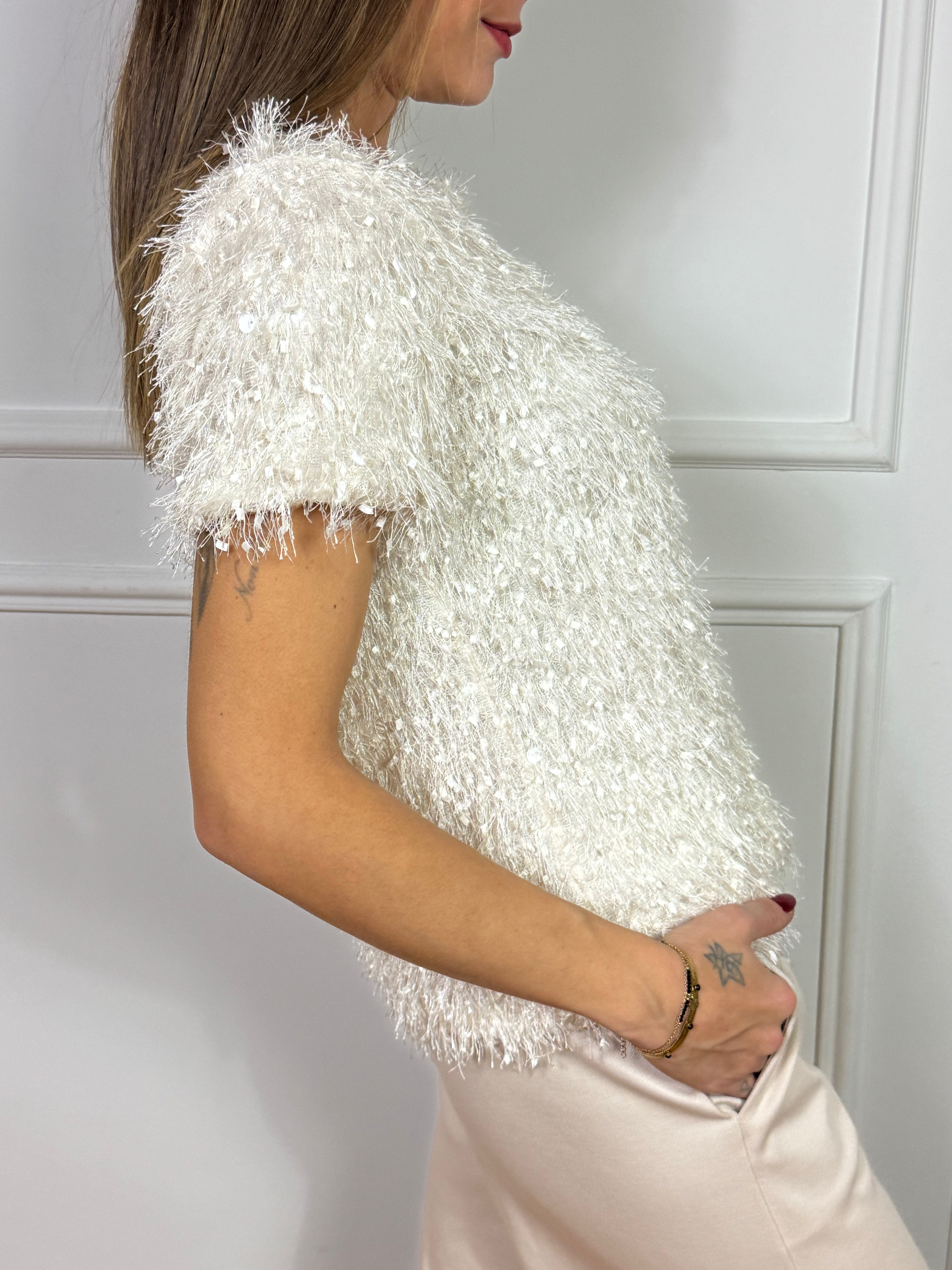 Maglia Susy Mix manica corta charleston