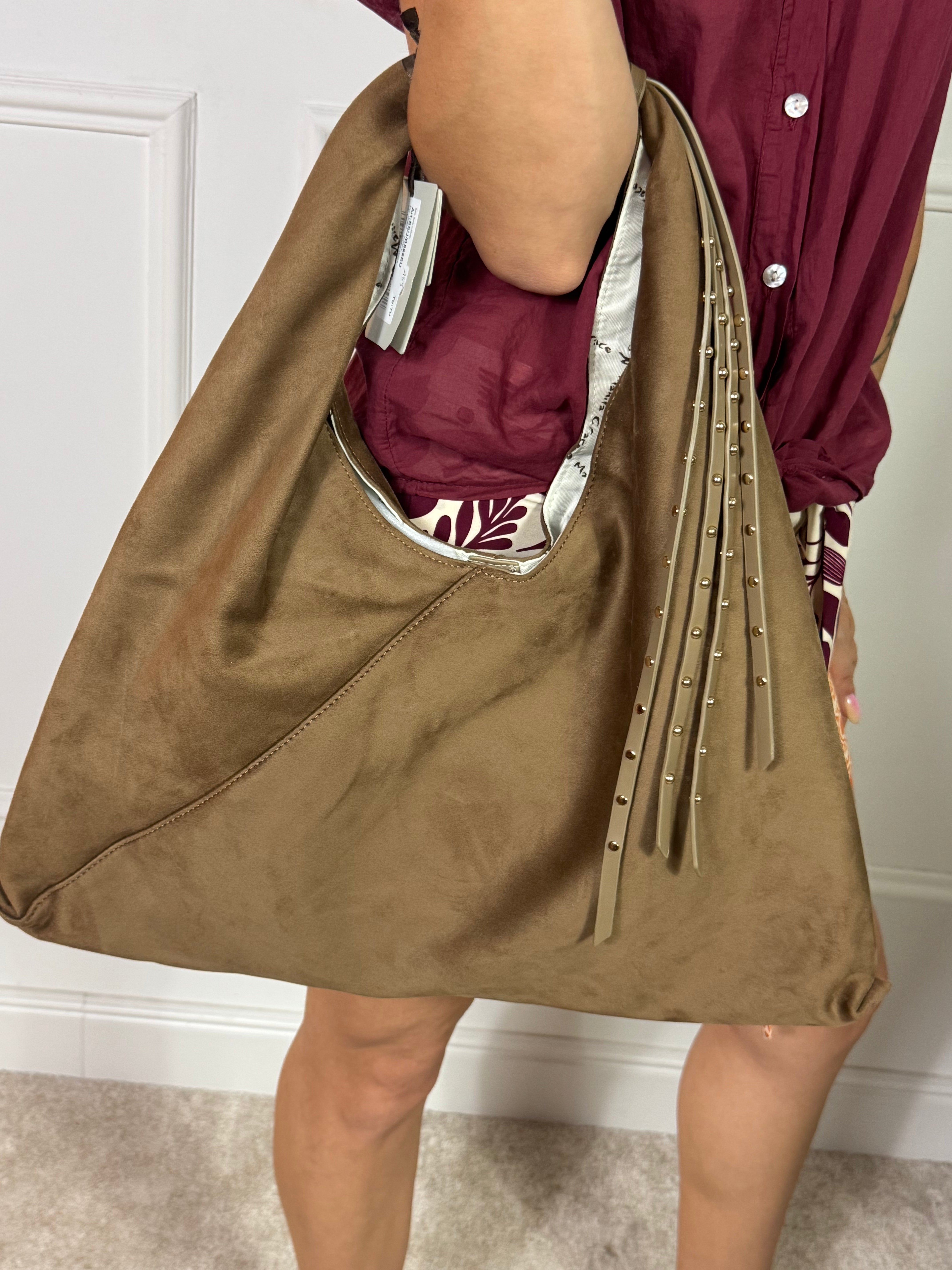 Borsa Manila Grace SAC BAG NAPPA SCAMOSCIATA - ART. S6/J/B822EU