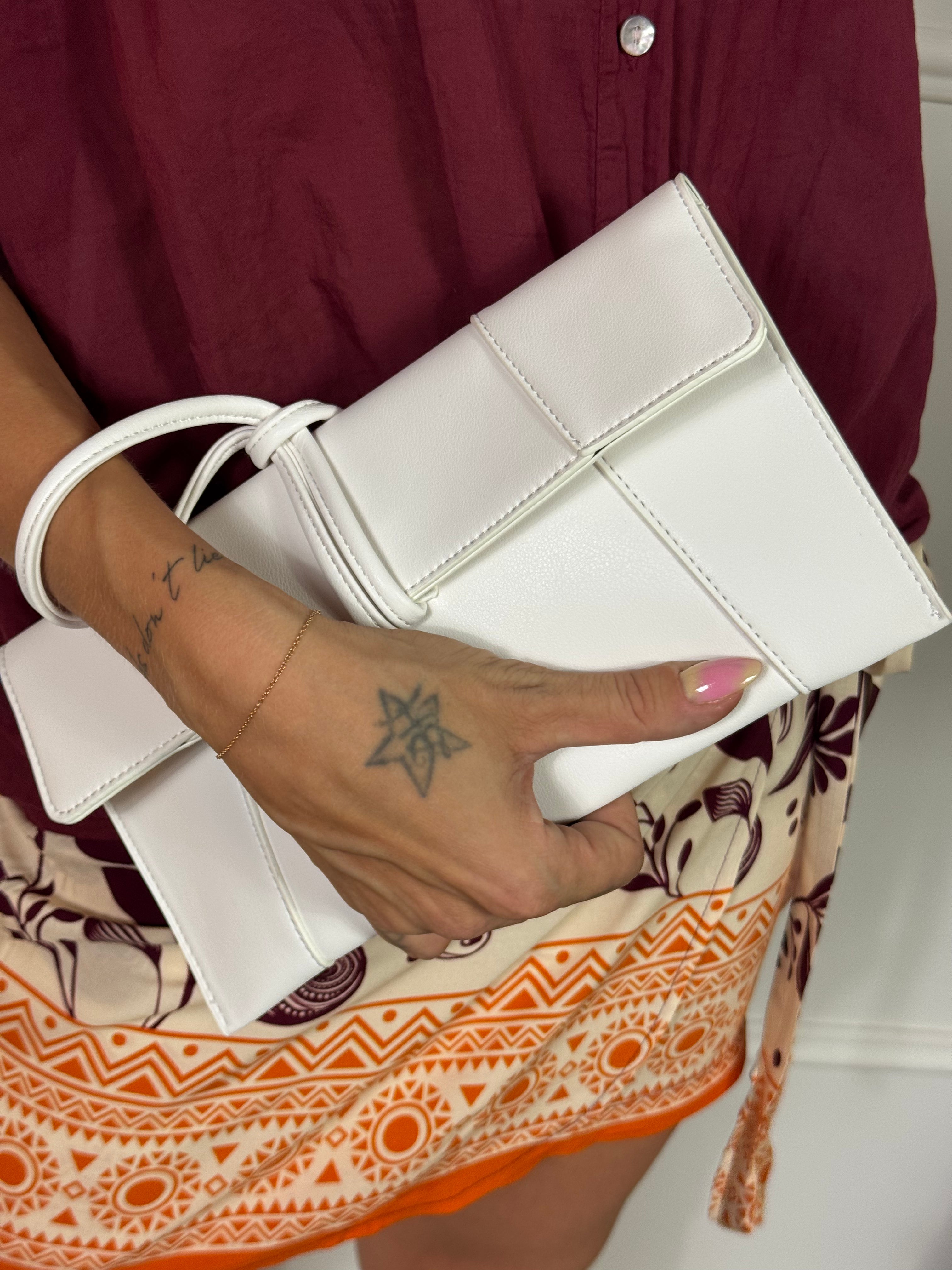 Pochette bag bustina nodo Manila Grace