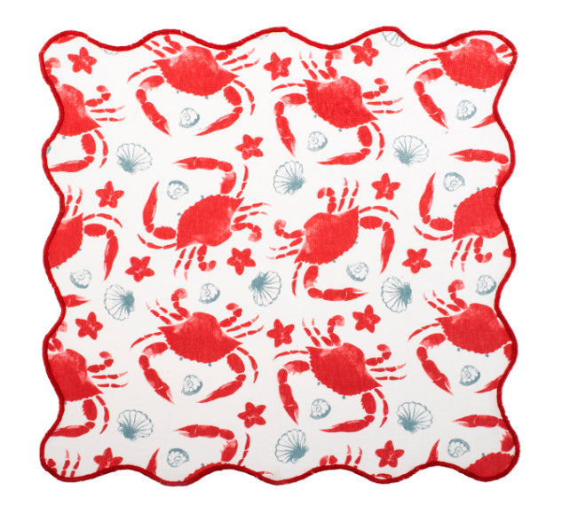 Tovagliolo 2pz 40x40 GRANCHIO