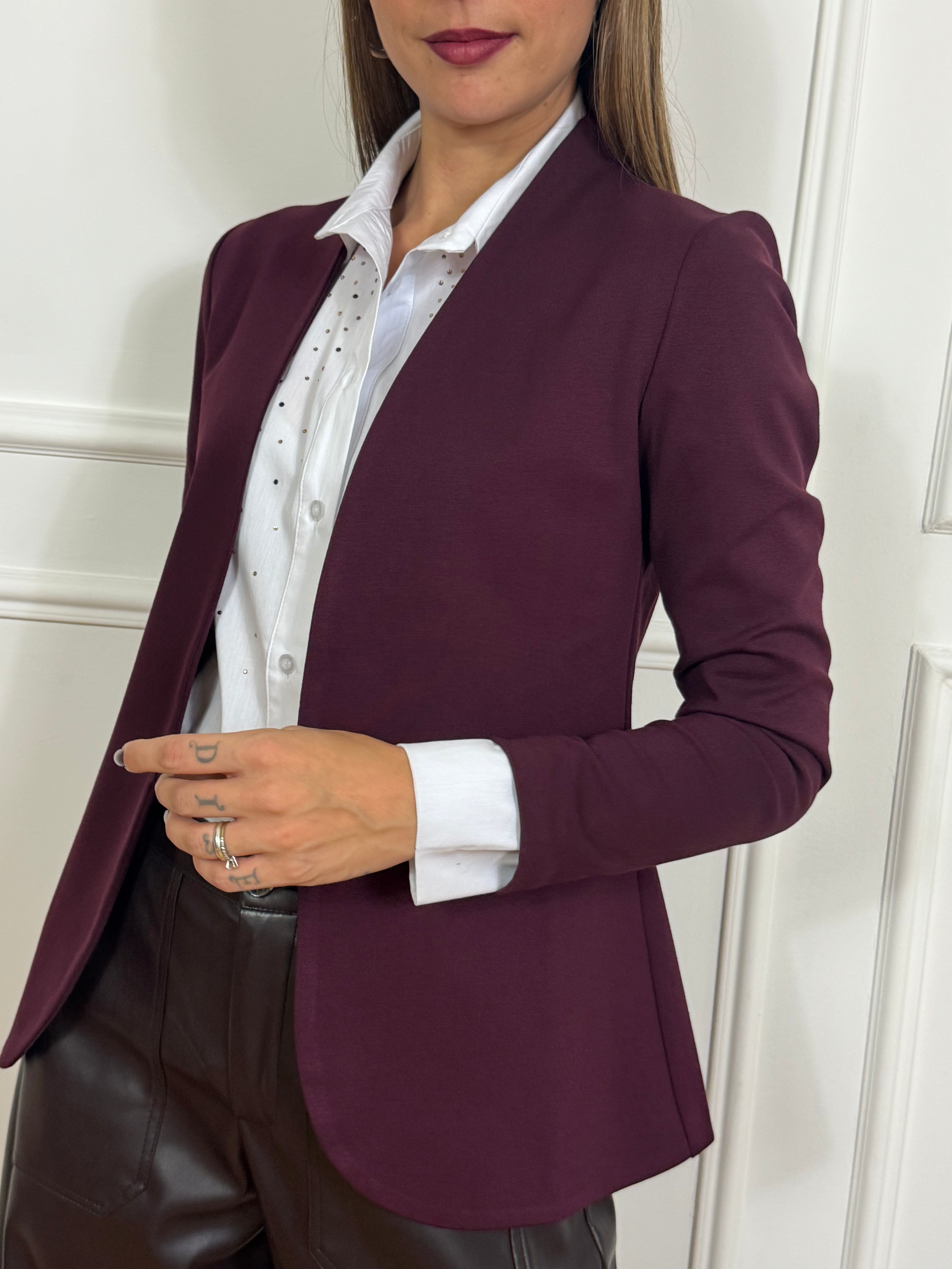 Giacca blazer aperta in punto Milano SUSY MIX