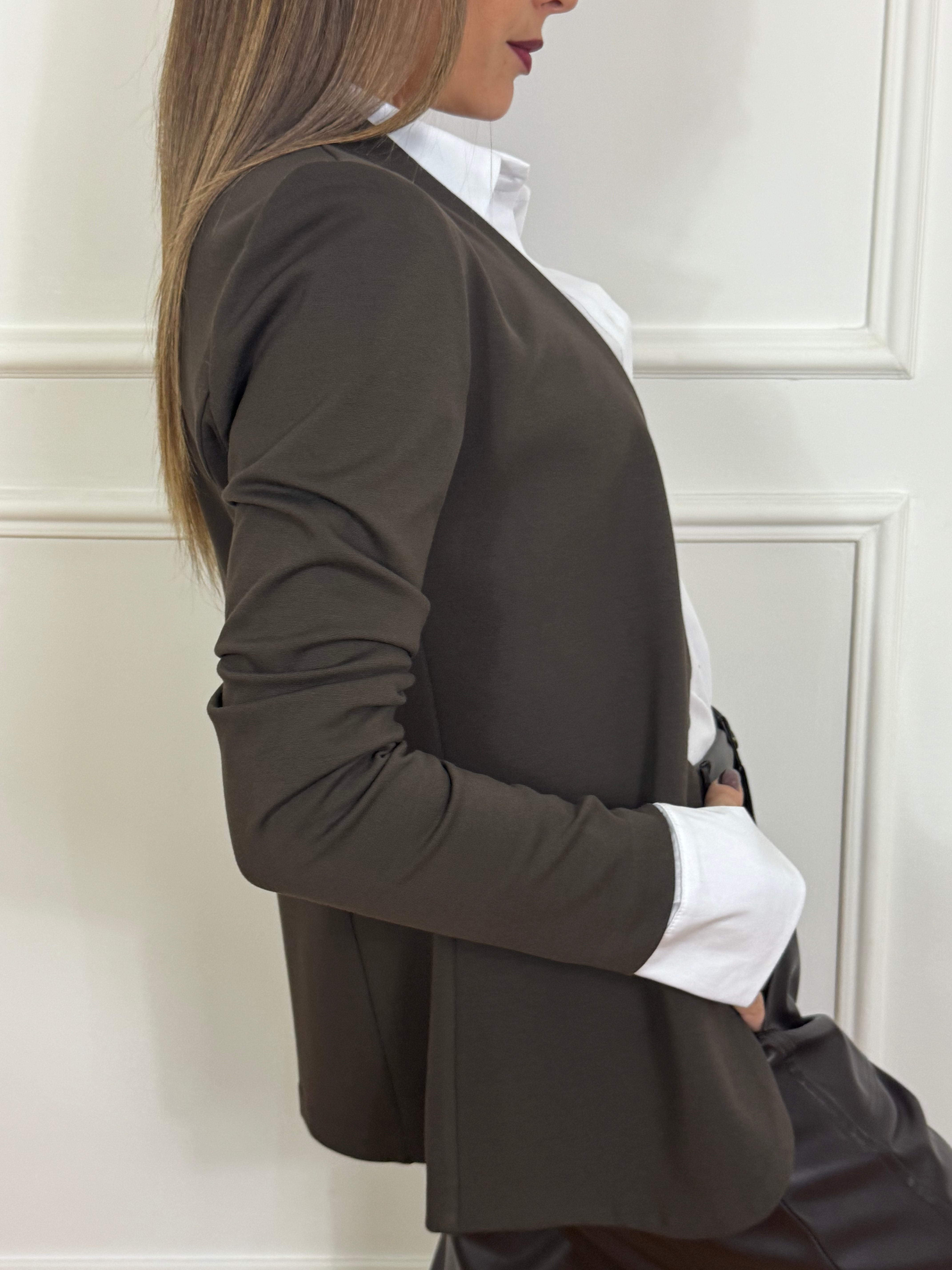 Giacca blazer aperta in punto Milano SUSY MIX