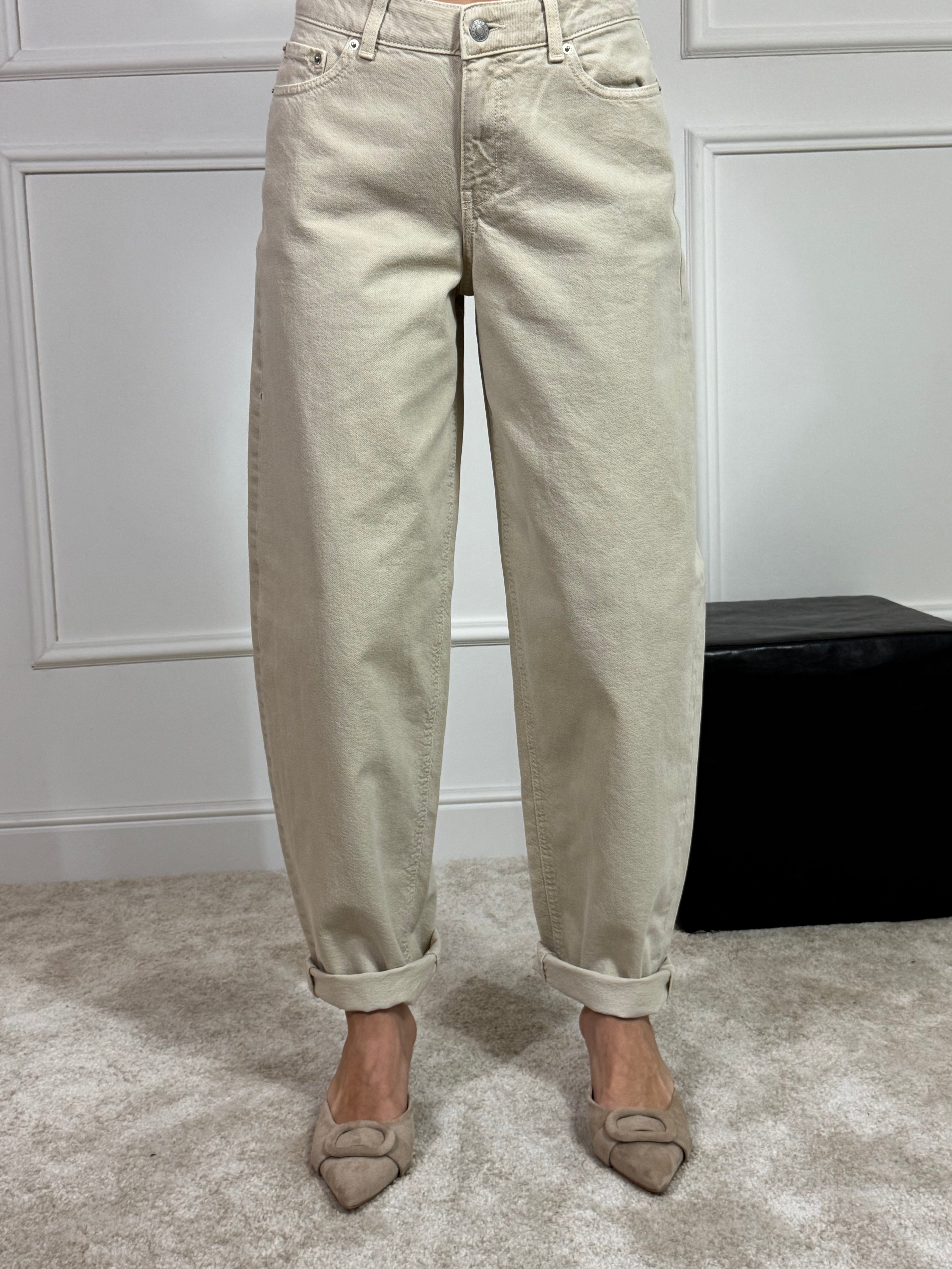 Jeans JJXX modello FUJI BARREL - colore SABBIA