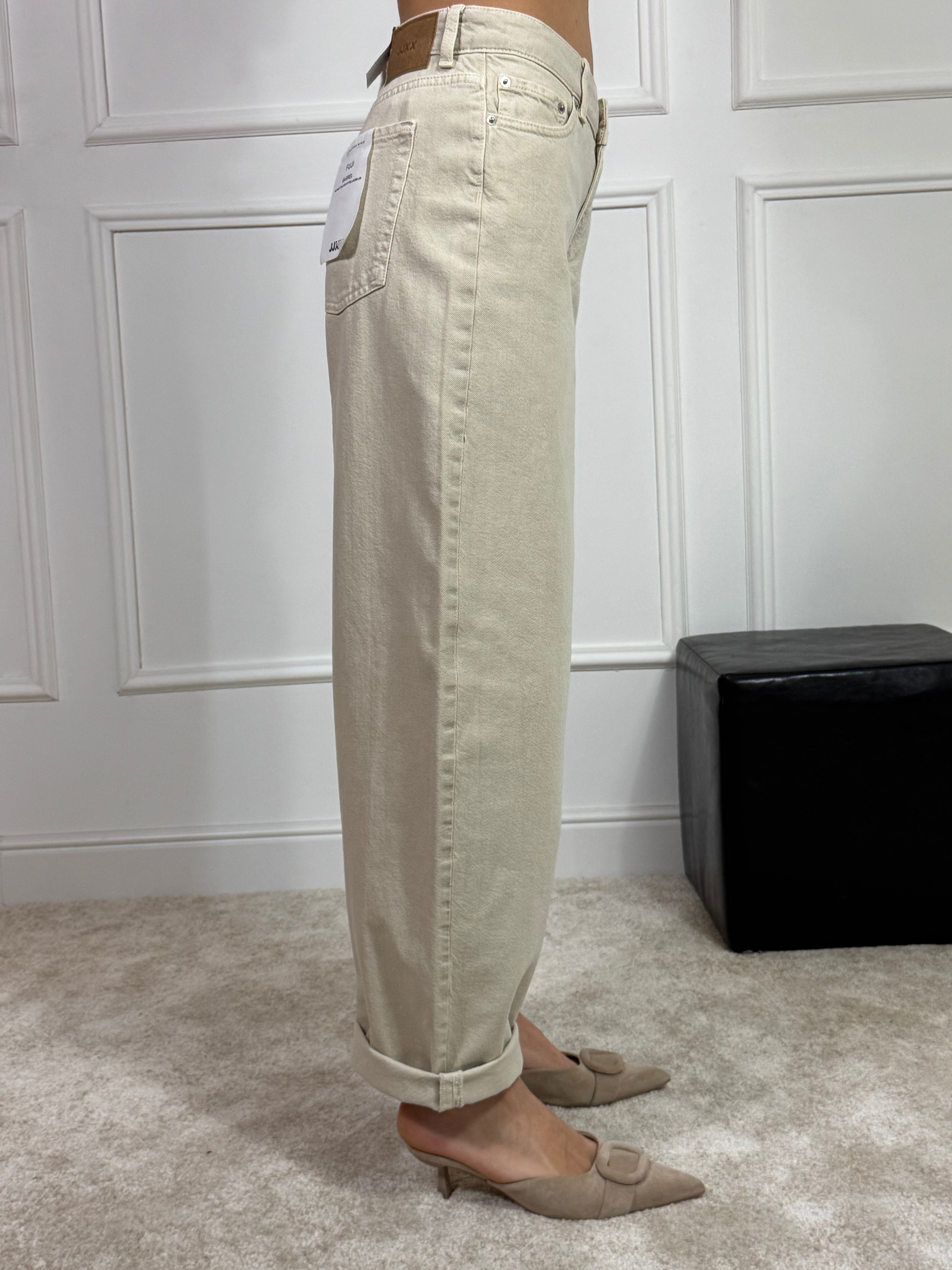 Jeans JJXX modello FUJI BARREL - colore SABBIA