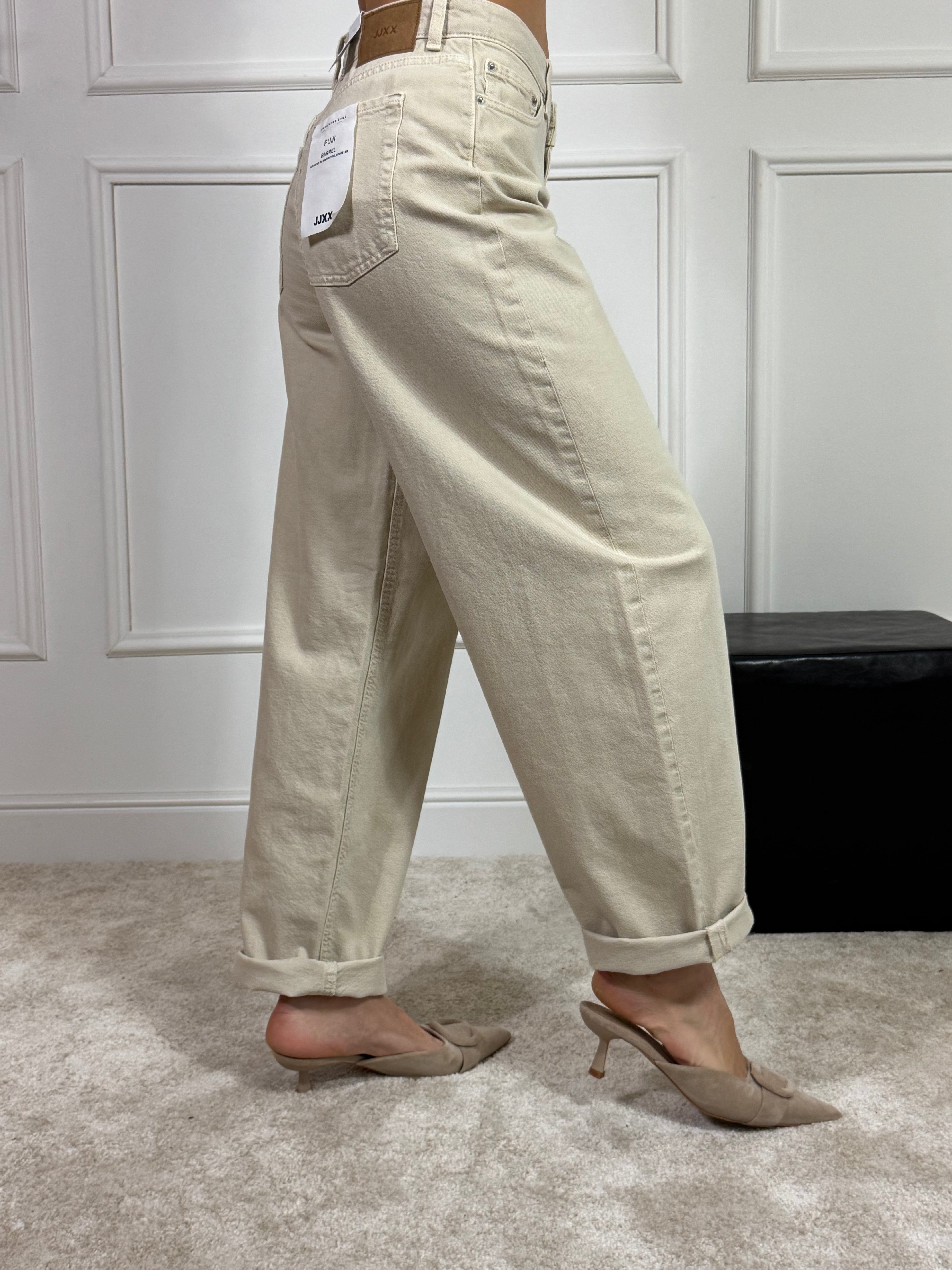 Jeans JJXX modello FUJI BARREL - colore SABBIA