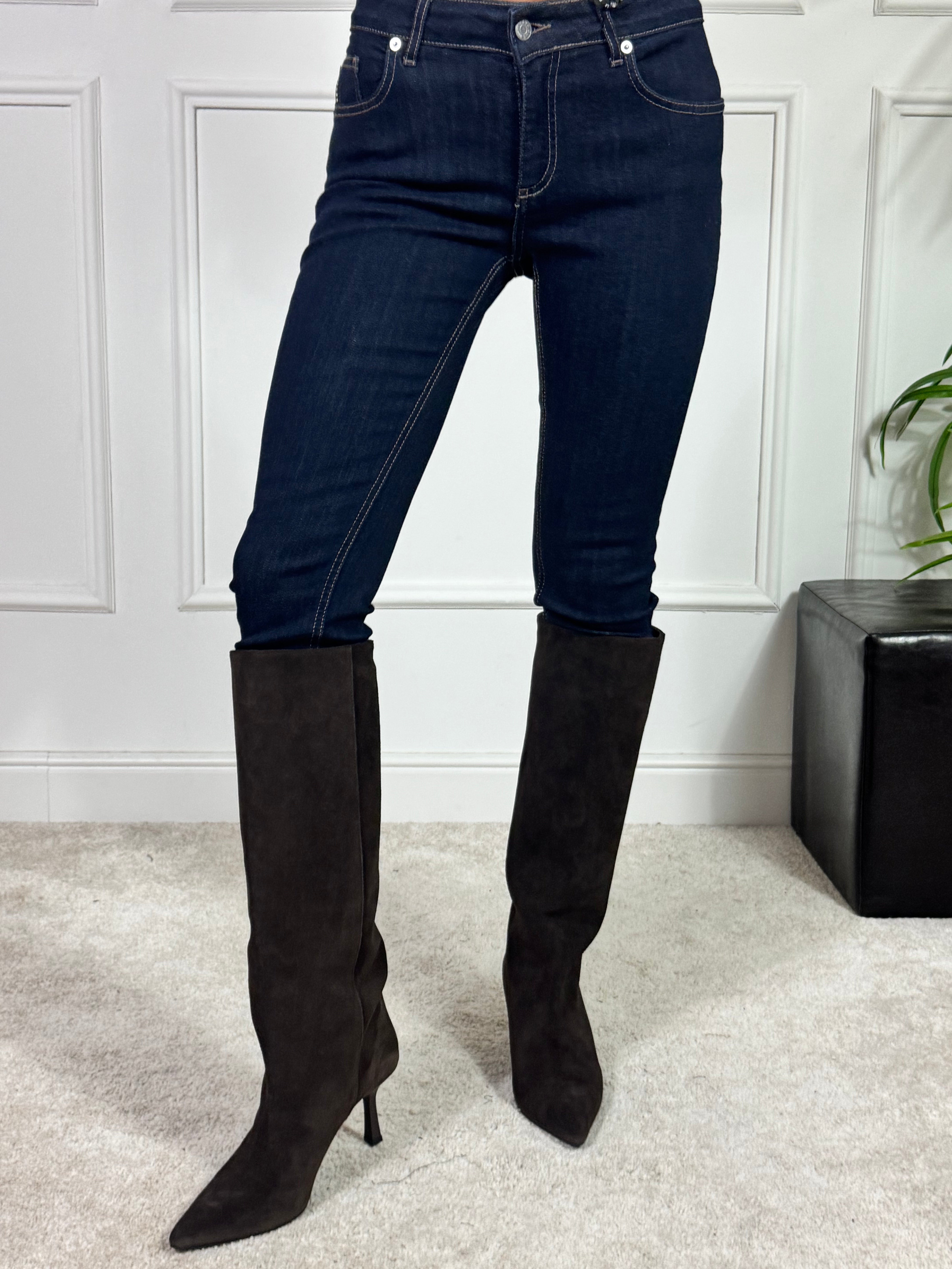 Jeans Have One SKINNY modello ADELE - BLUE DENIM