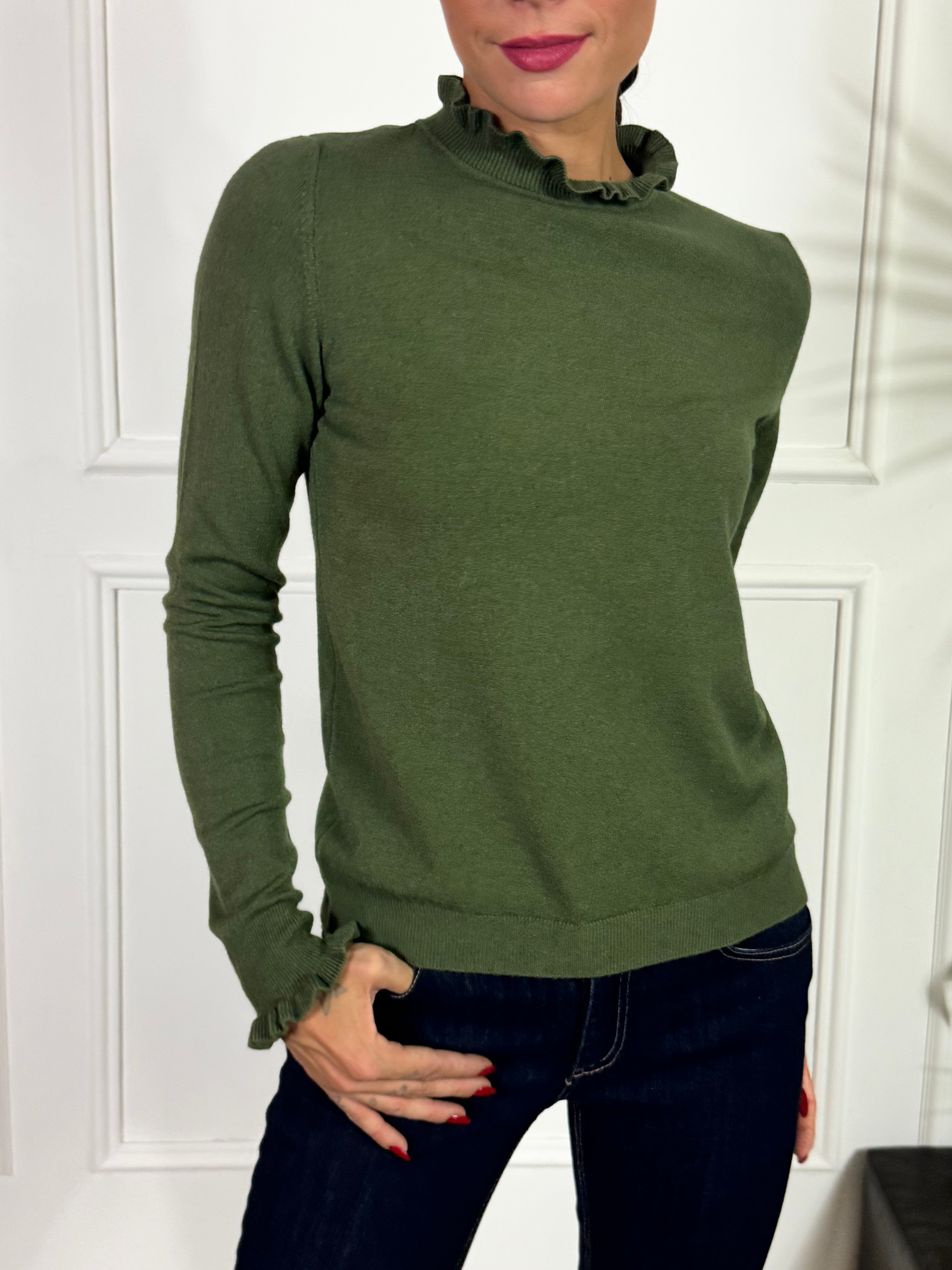 Maglia MEZZO COLLO CON ROUCHES Have One