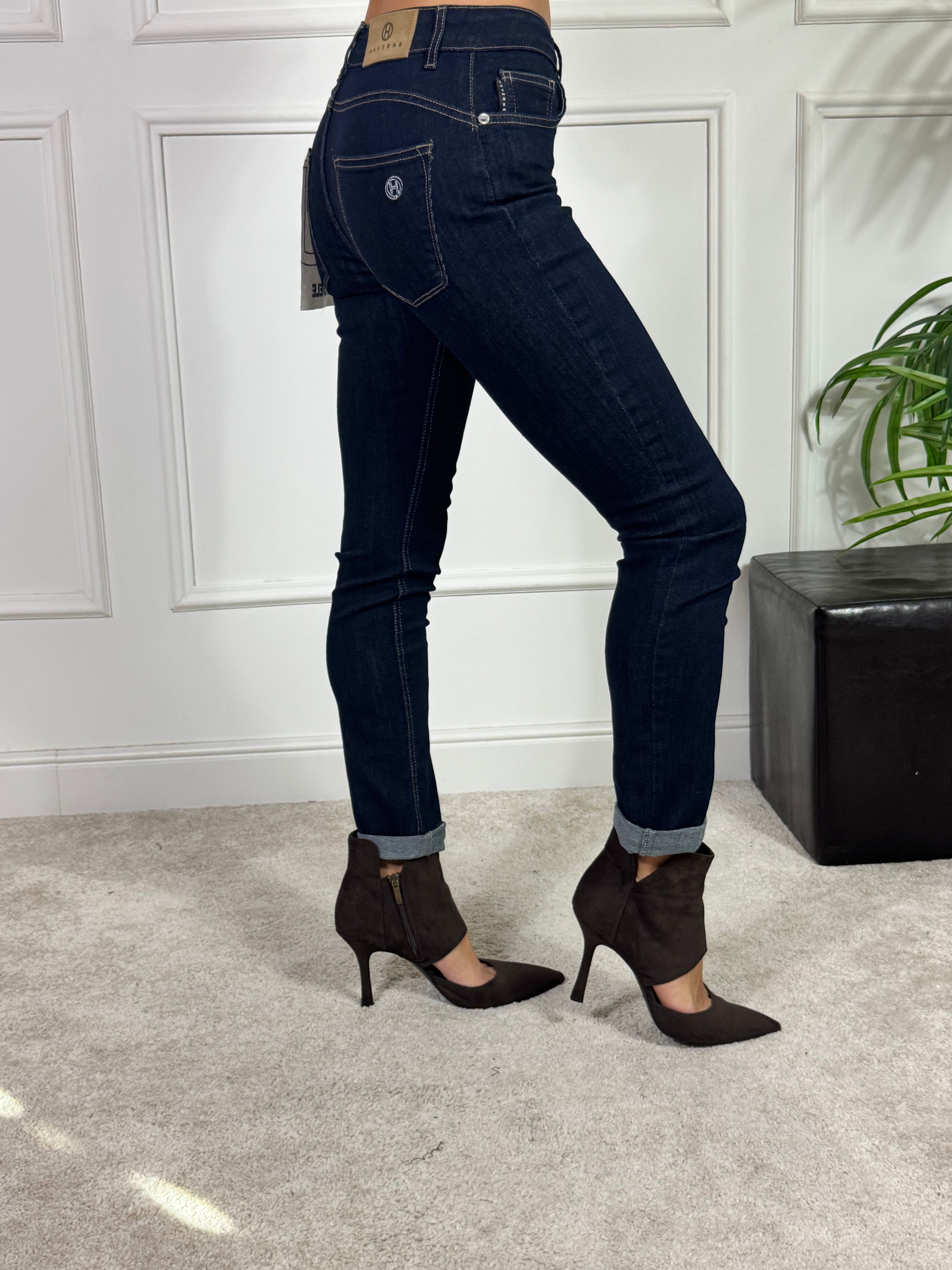 Jeans Have One SKINNY modello ADELE - BLUE DENIM
