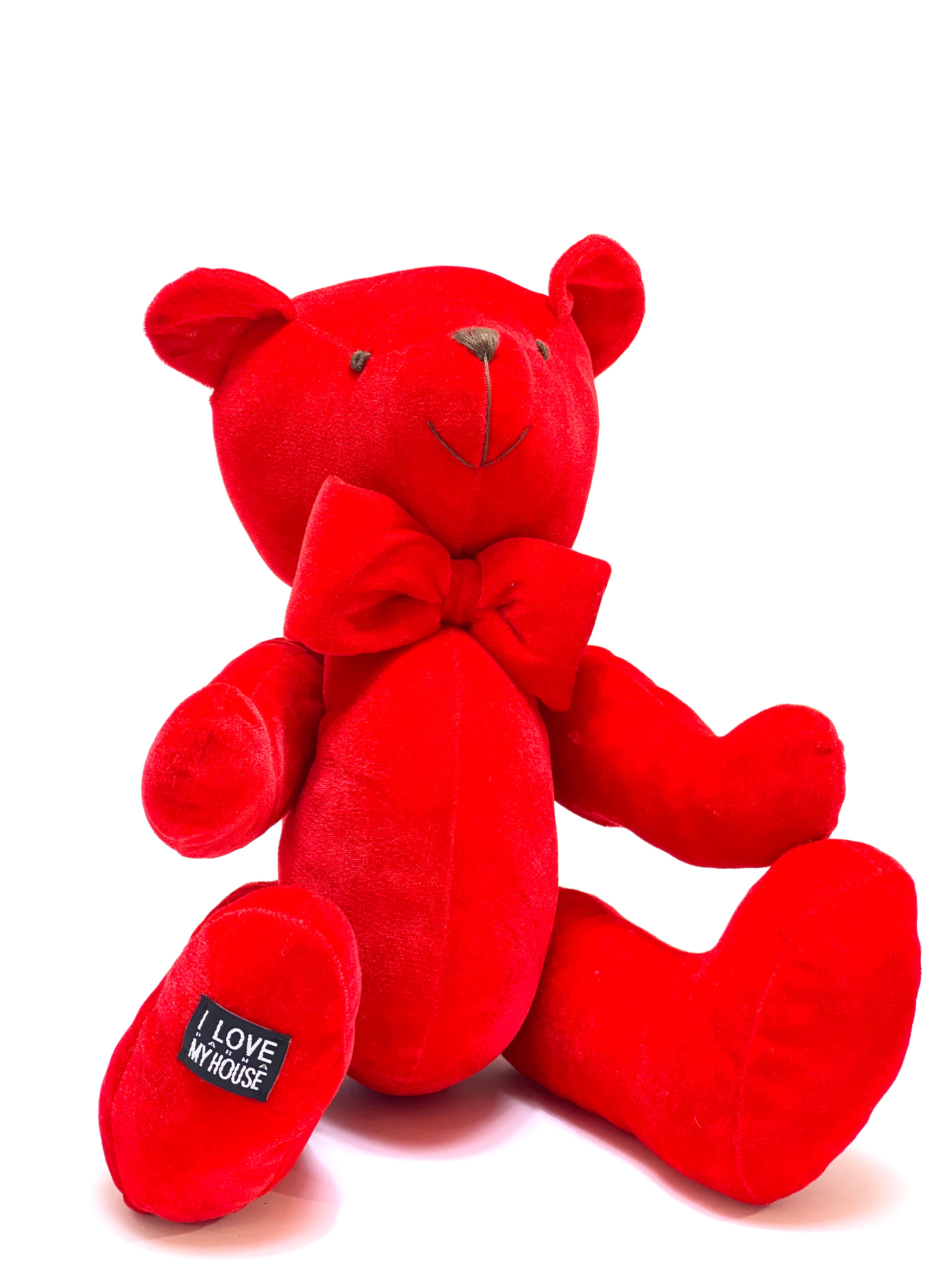 ORSO MASCOTTE I LOVE MY HOUSE