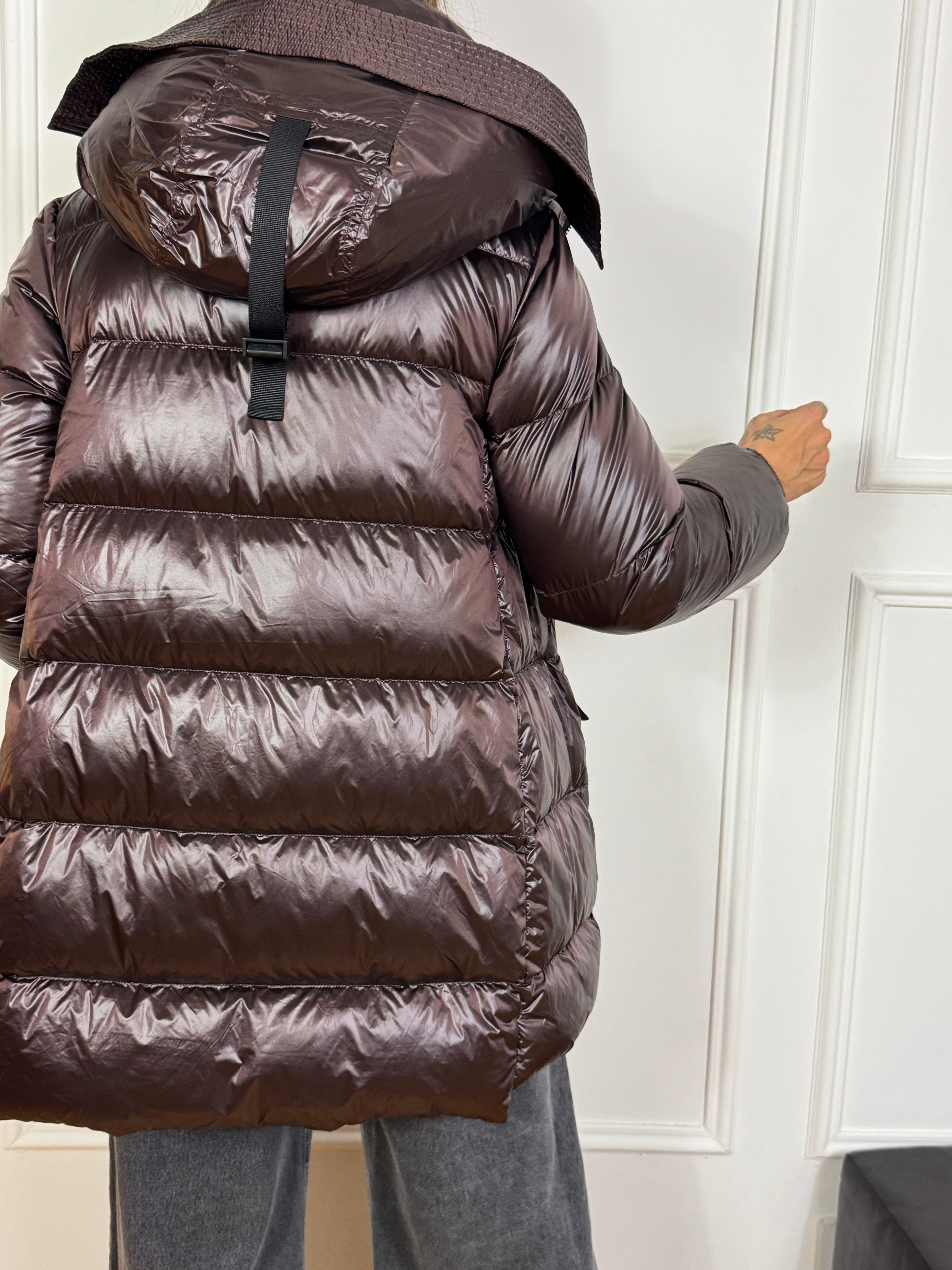 Piumino maxi MEDIO Have One con cappuccio