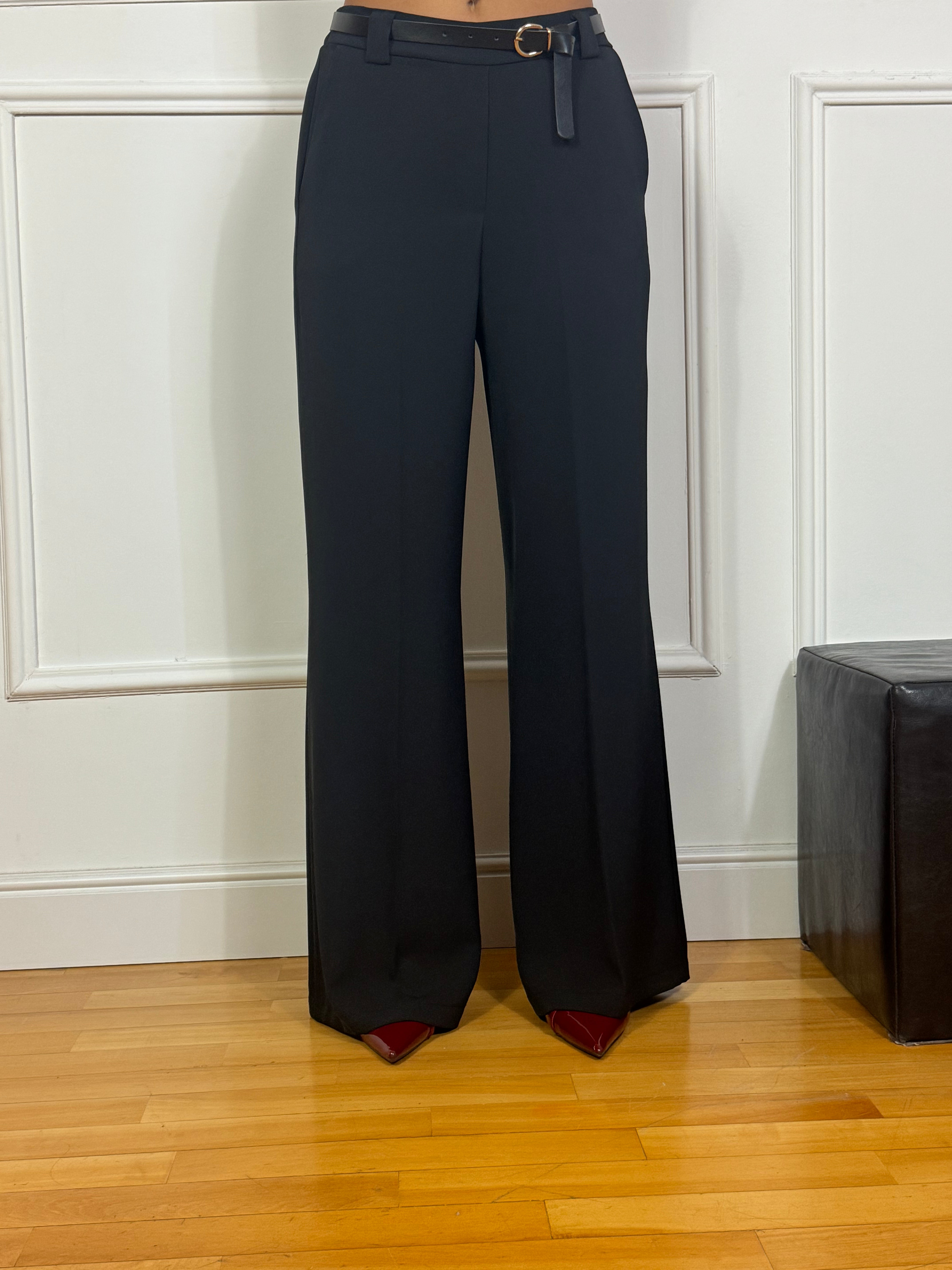 Pantalone fluido Susy Mix con cinturina