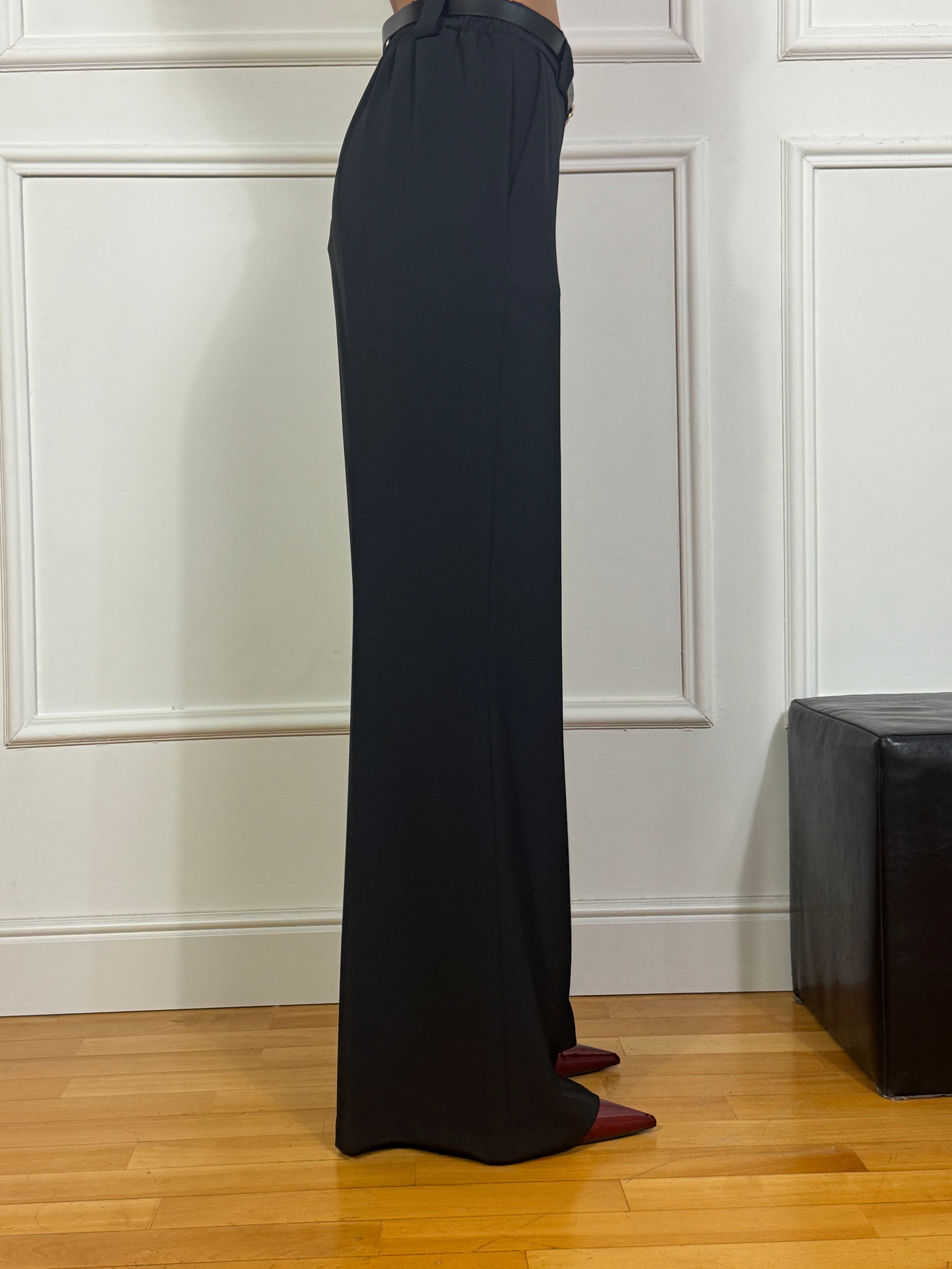 Pantalone fluido Susy Mix con cinturina