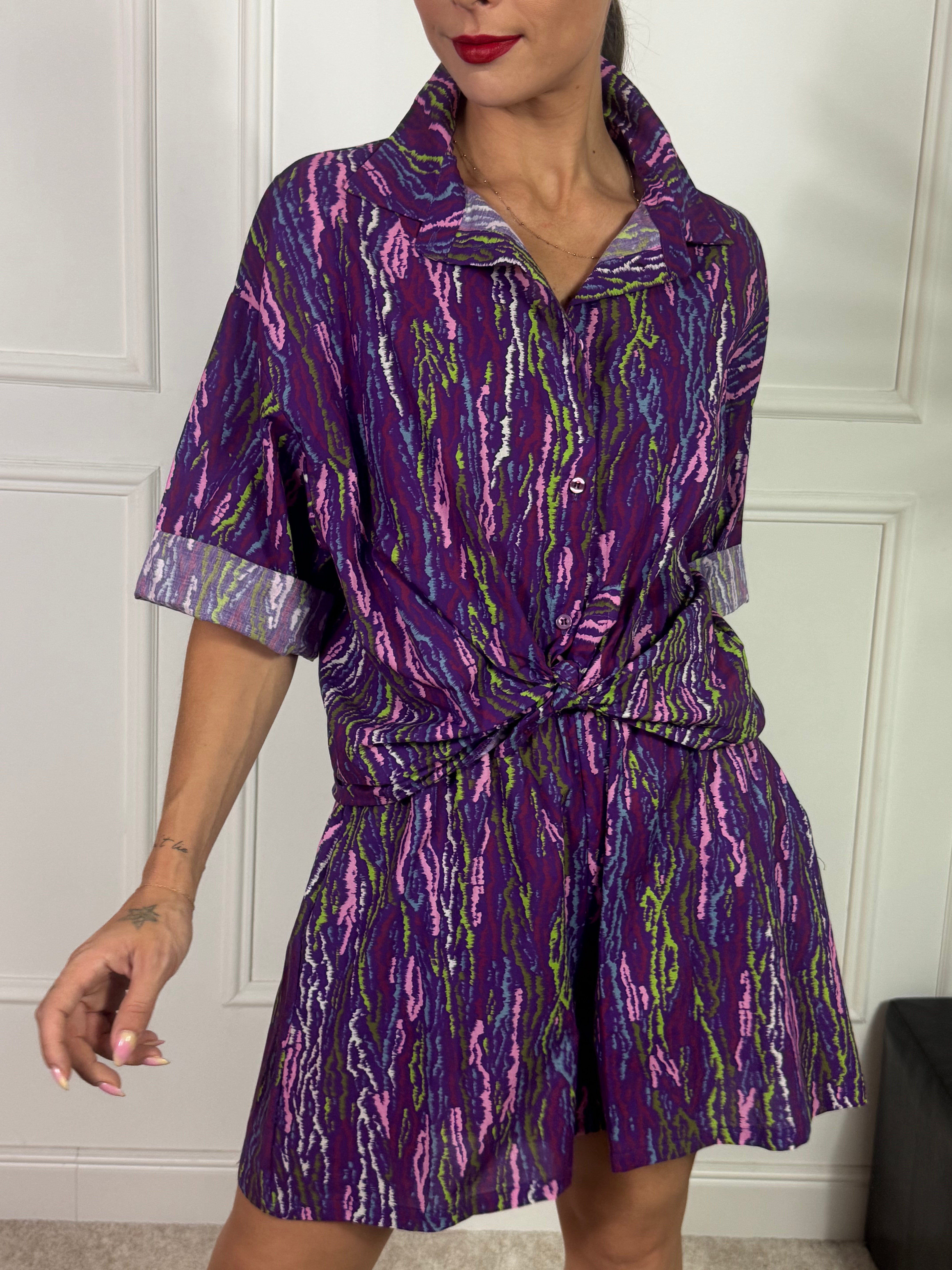 Set completo Susy Mix CAMICIA + SHORTS FANTASIA