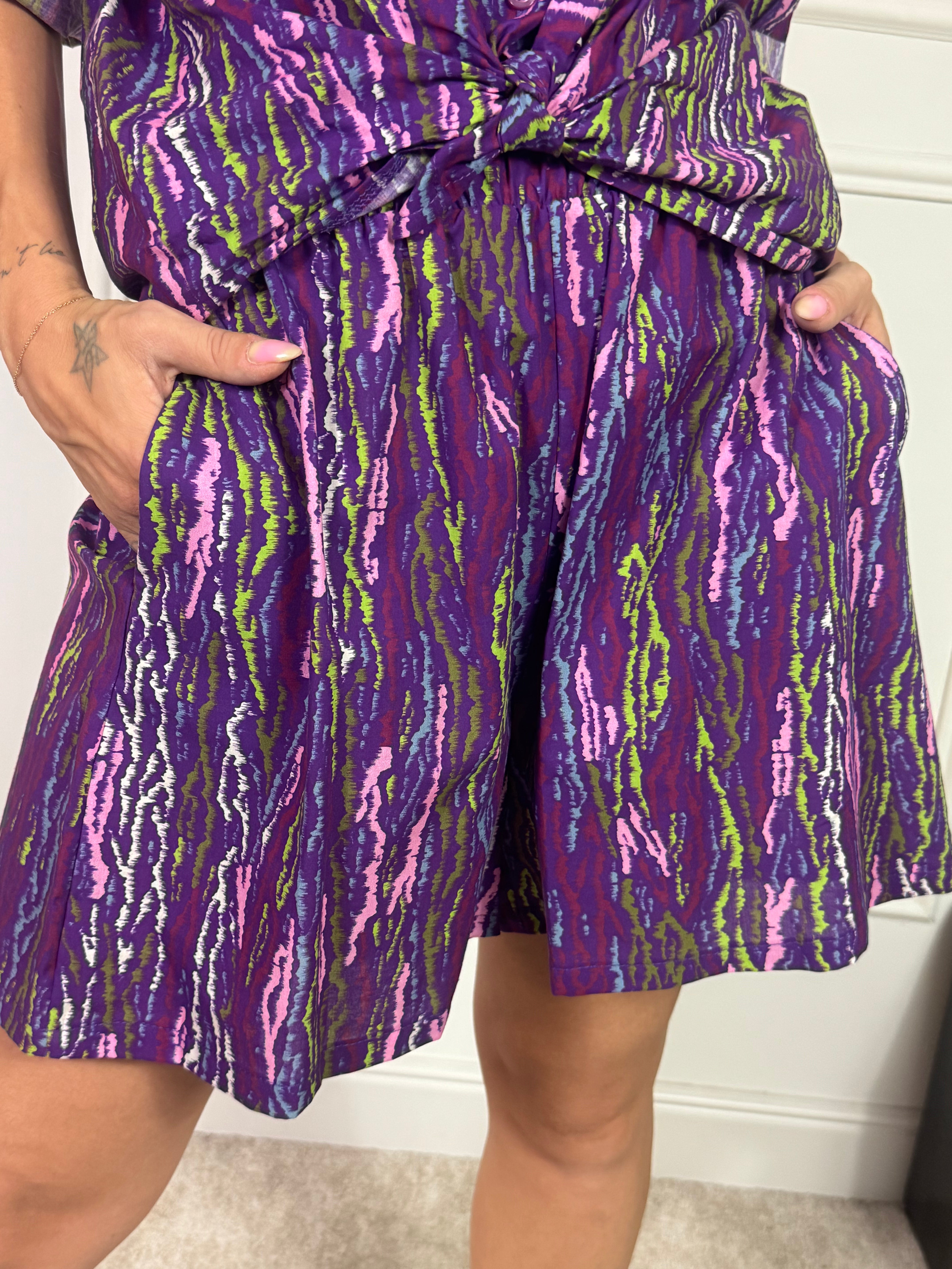 Set completo Susy Mix CAMICIA + SHORTS FANTASIA