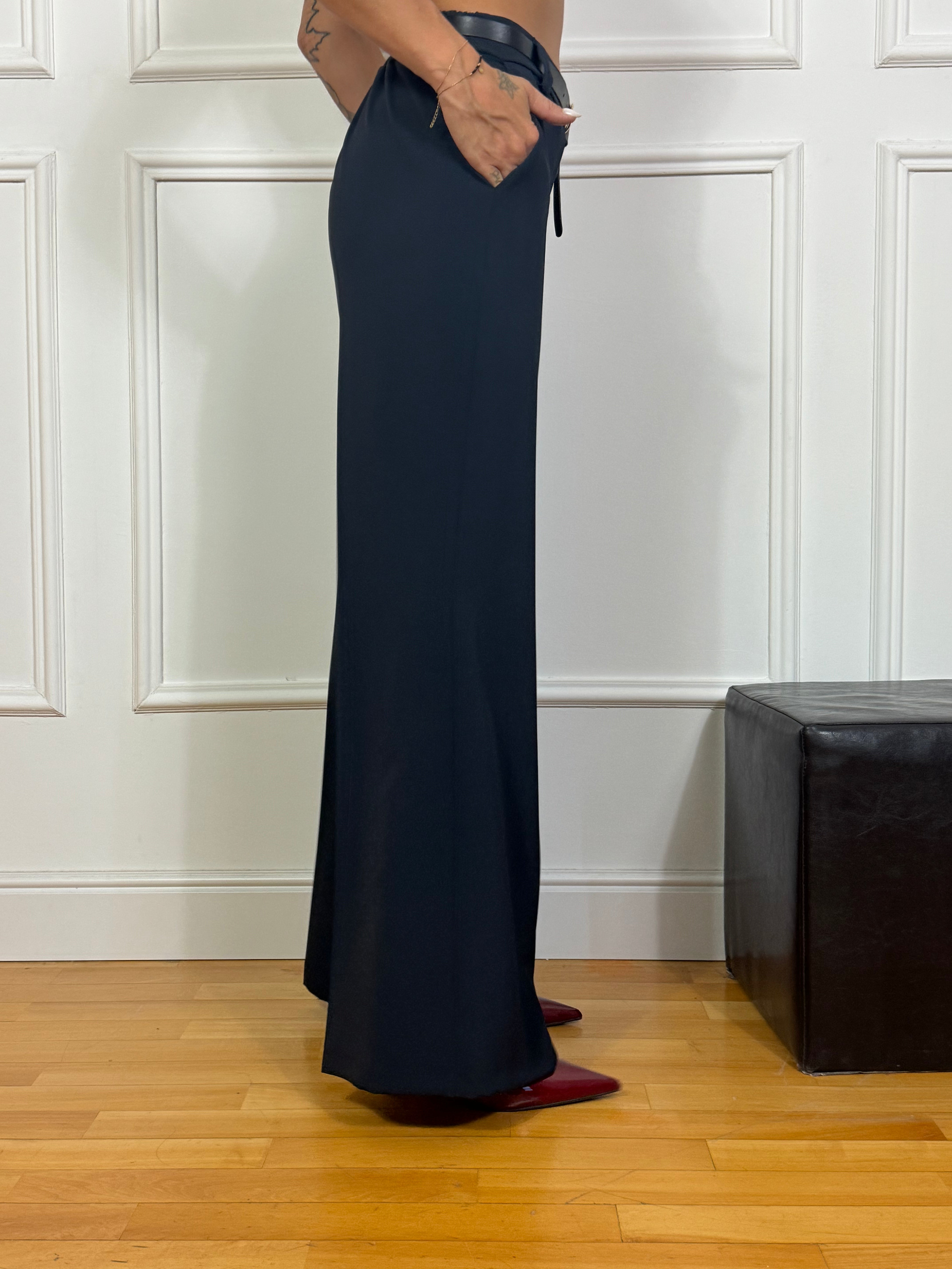 Pantalone fluido Susy Mix con cinturina